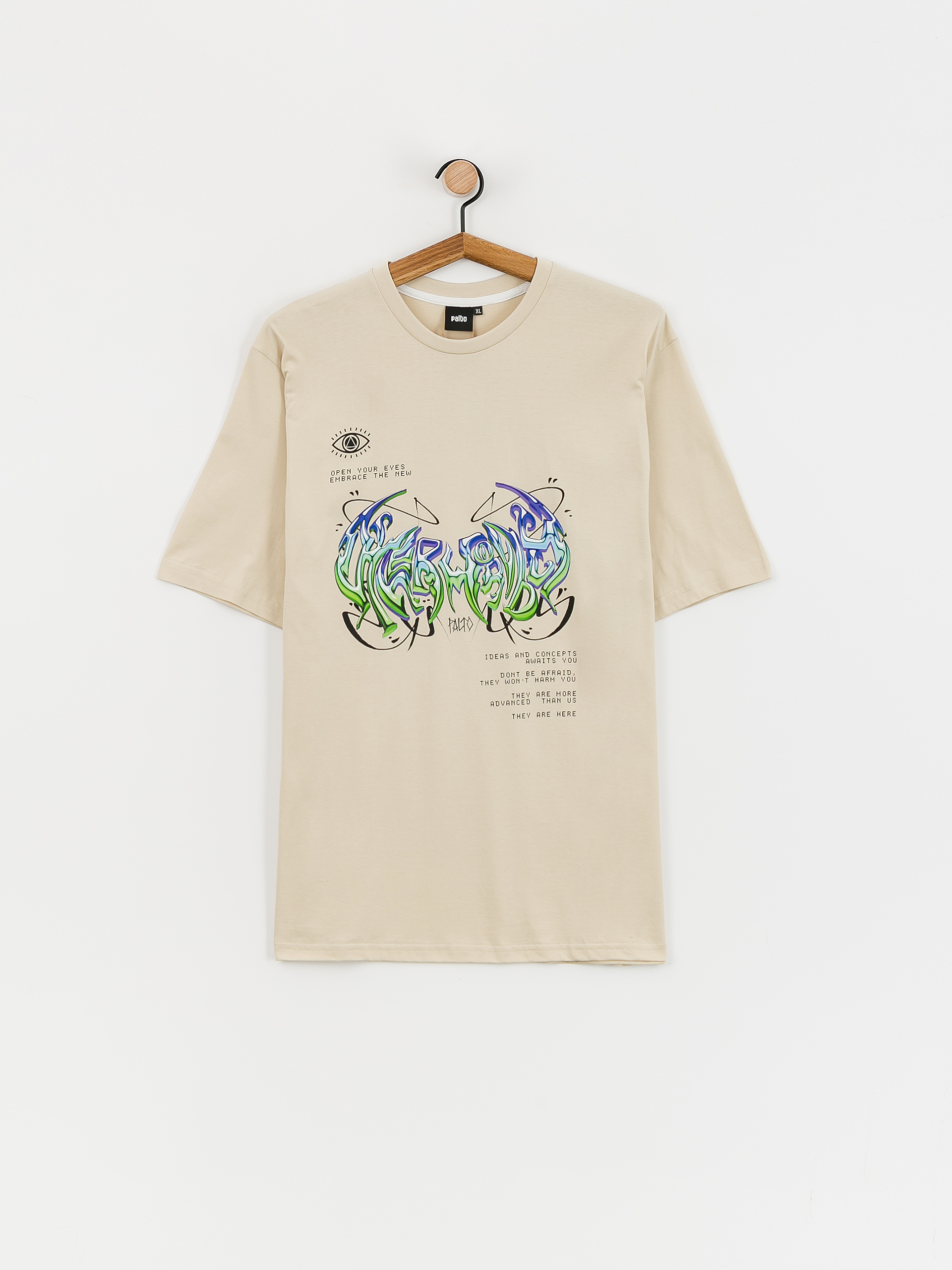 T-shirt Palto Scifi (beige)
