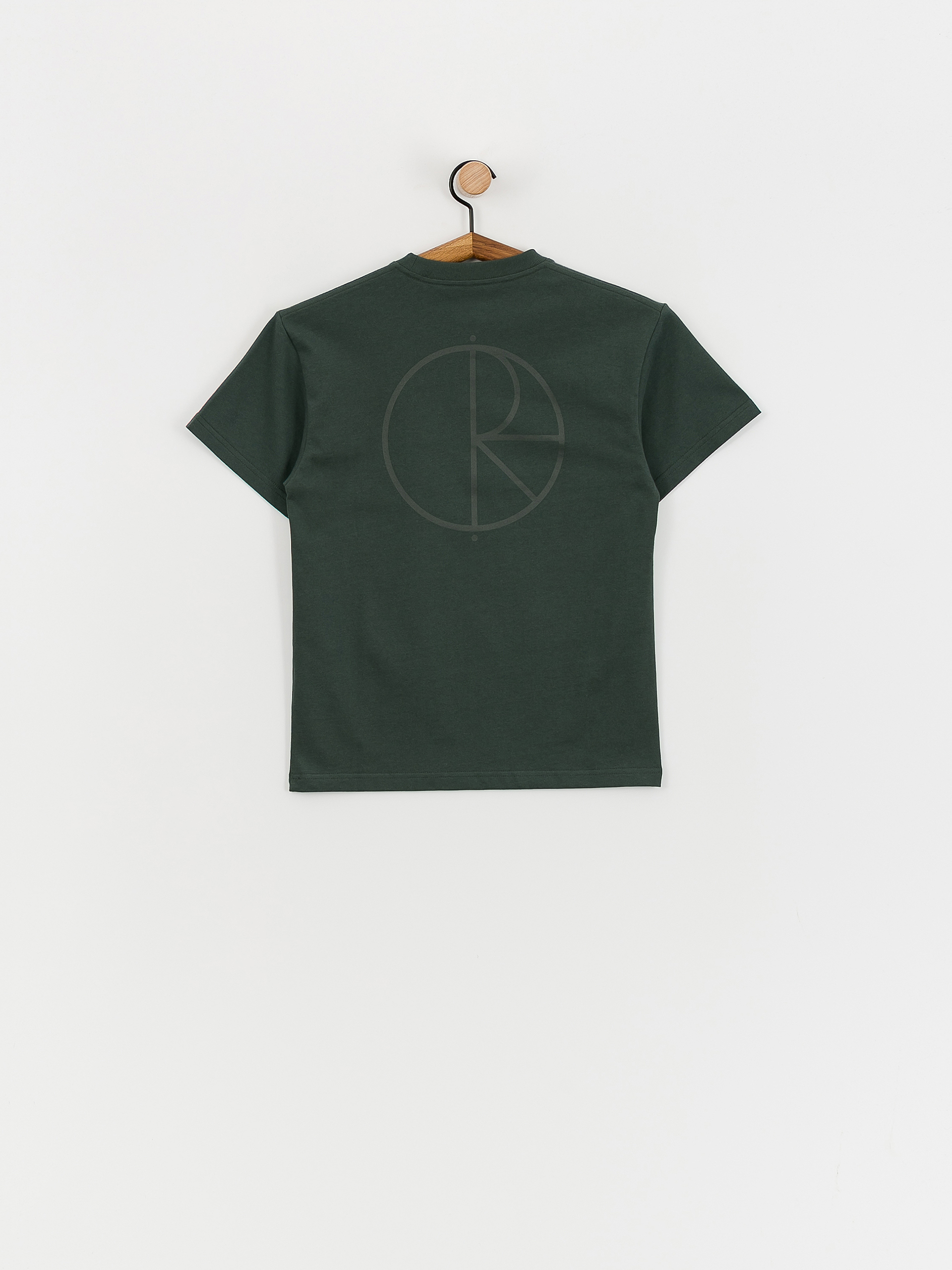 T-shirt Polar Skate Stroke Logo Junior JR (green)