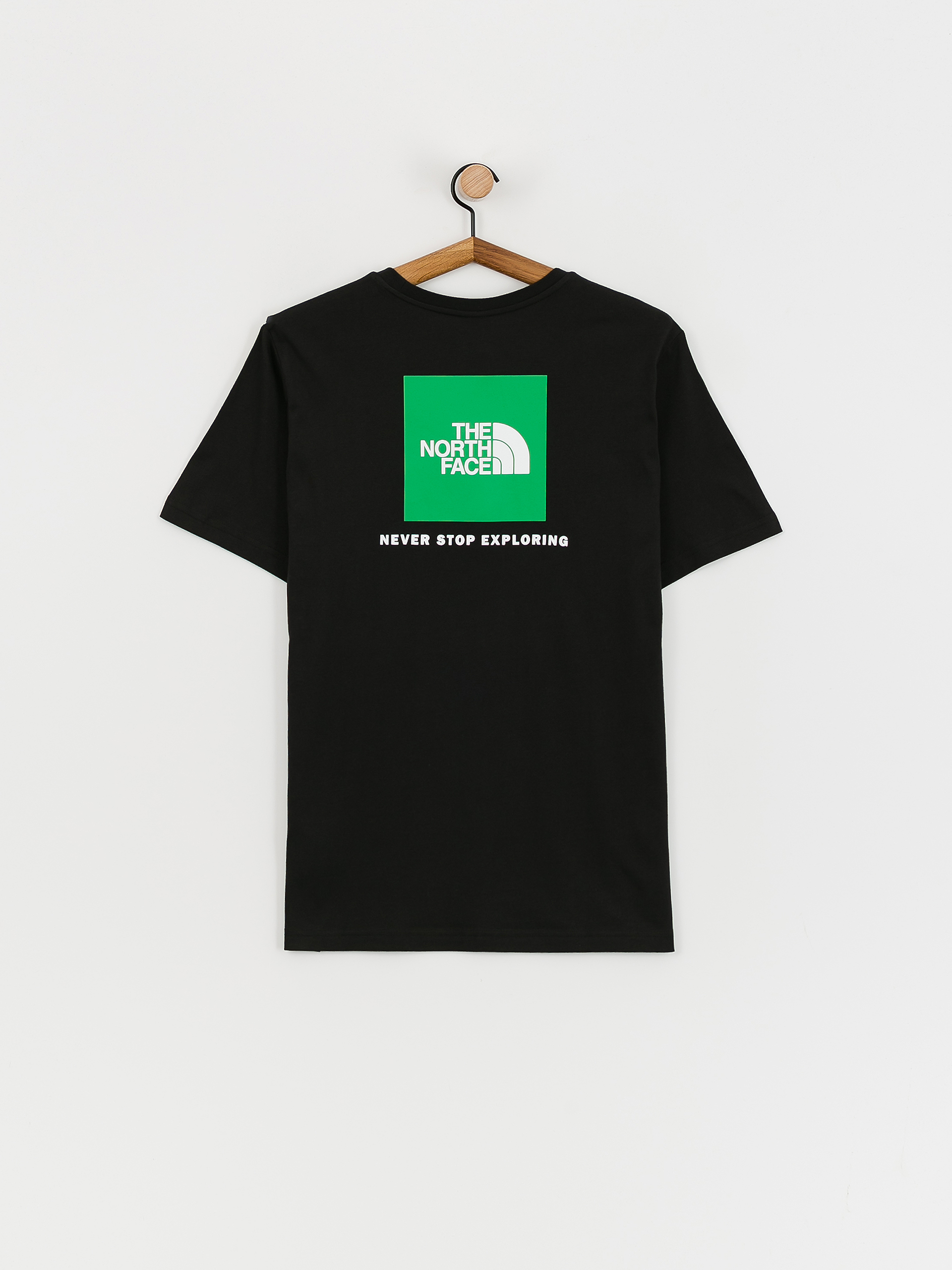 T-shirt The North Face Redbox (tnf black/optic emerald)
