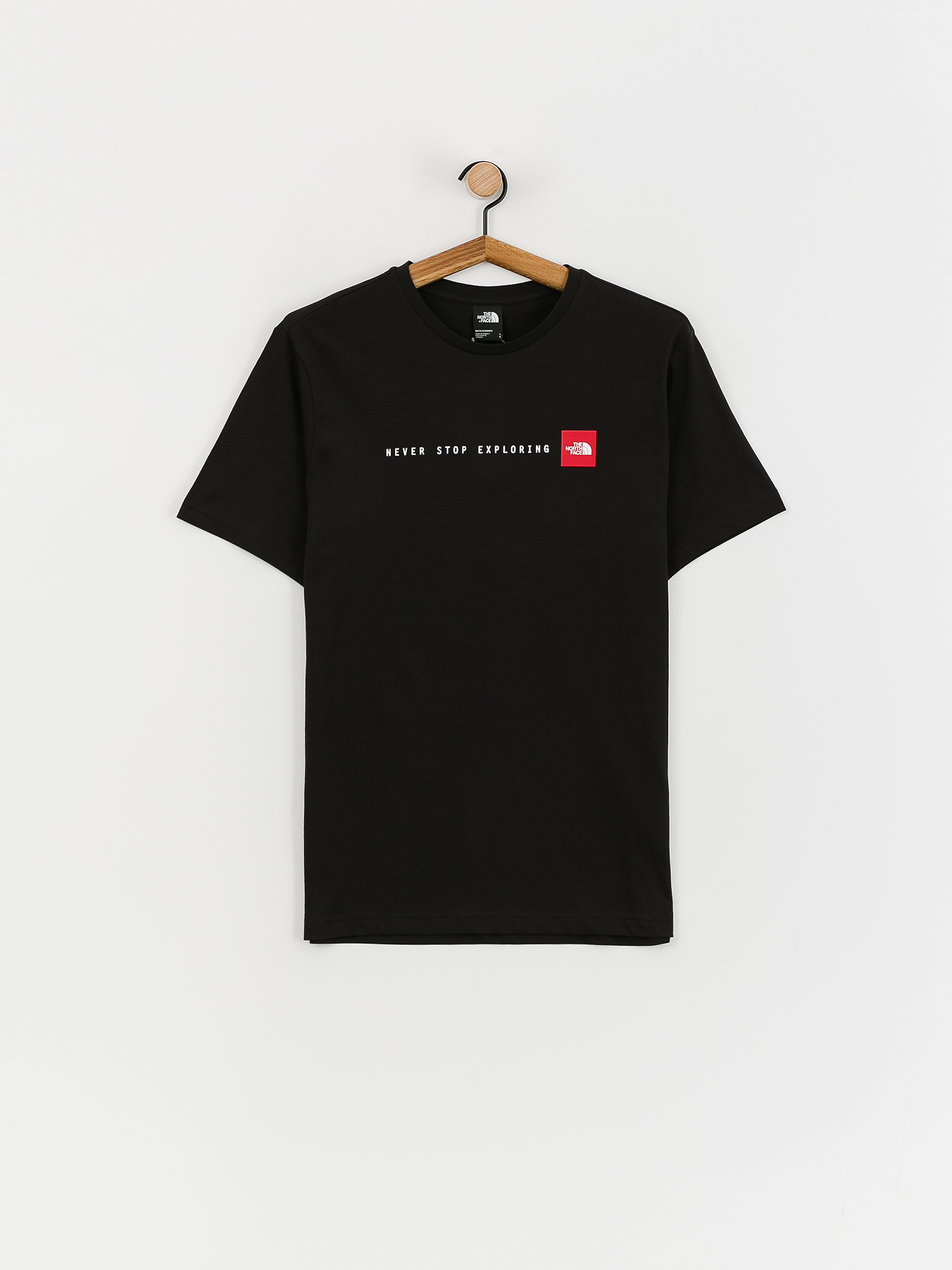 【THE NOTRH FACE】 EXPLORE S/S R/TEE The North Face - T-shirt z nadrukiem/biały - Zalando.pl