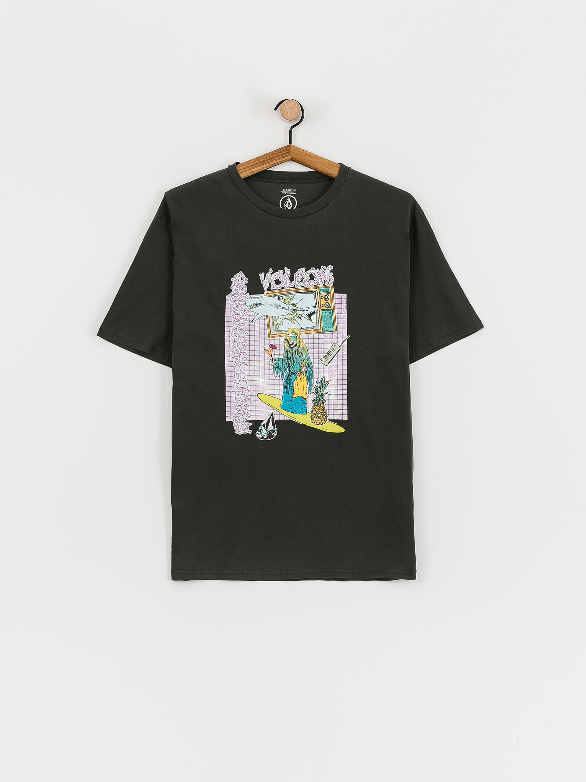 T-shirt Volcom Frenchsurf Pw (black)