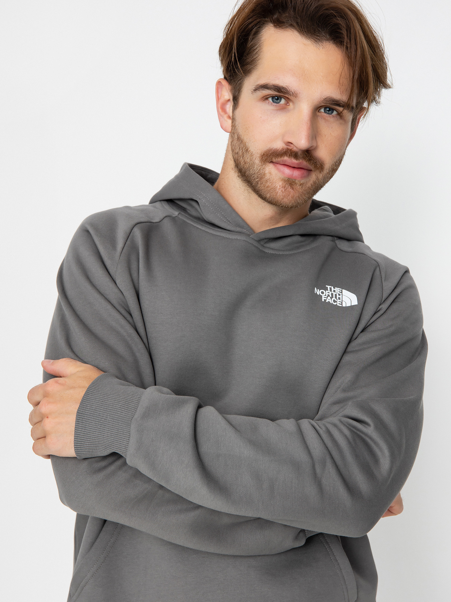 Bluza z kapturem The North Face Raglan Redbox HD (smoked pearl)