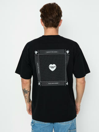 T-shirt Carhartt WIP Heart Bandana (black/white)