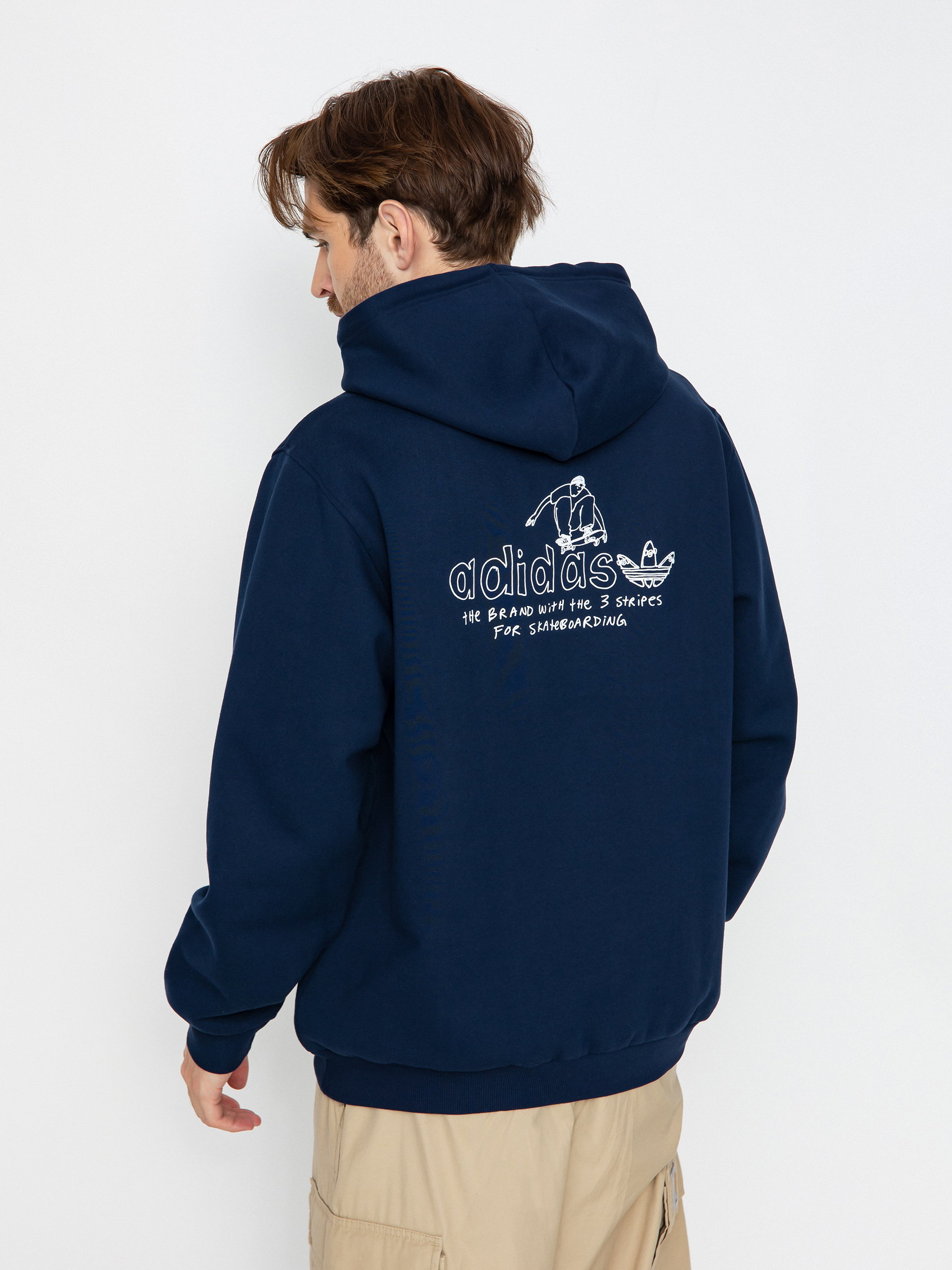 Bluza z kapturem adidas Hjones HD (conavy/white)