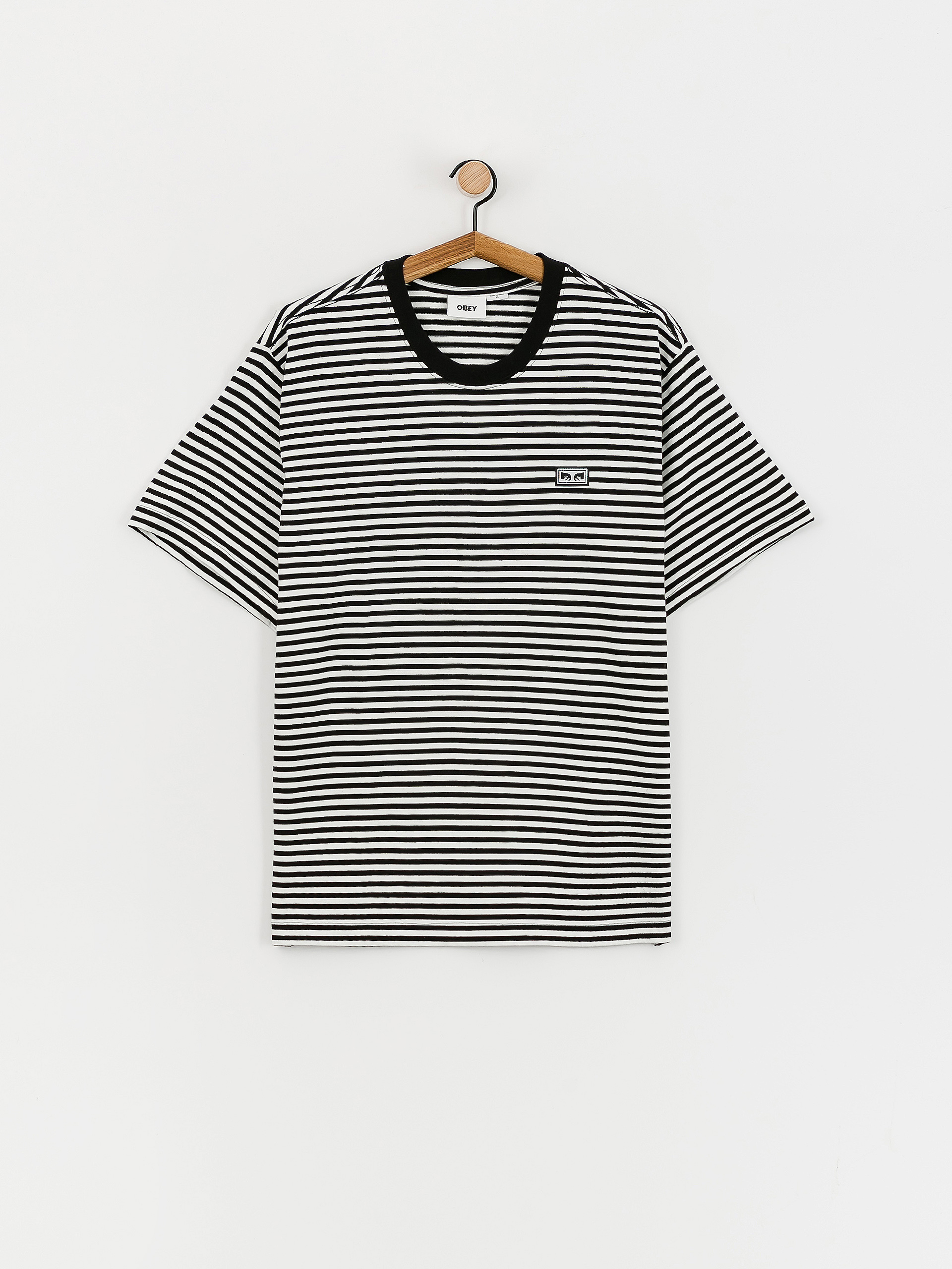 T-shirt OBEY Established Works Eyes Strp (black multi)