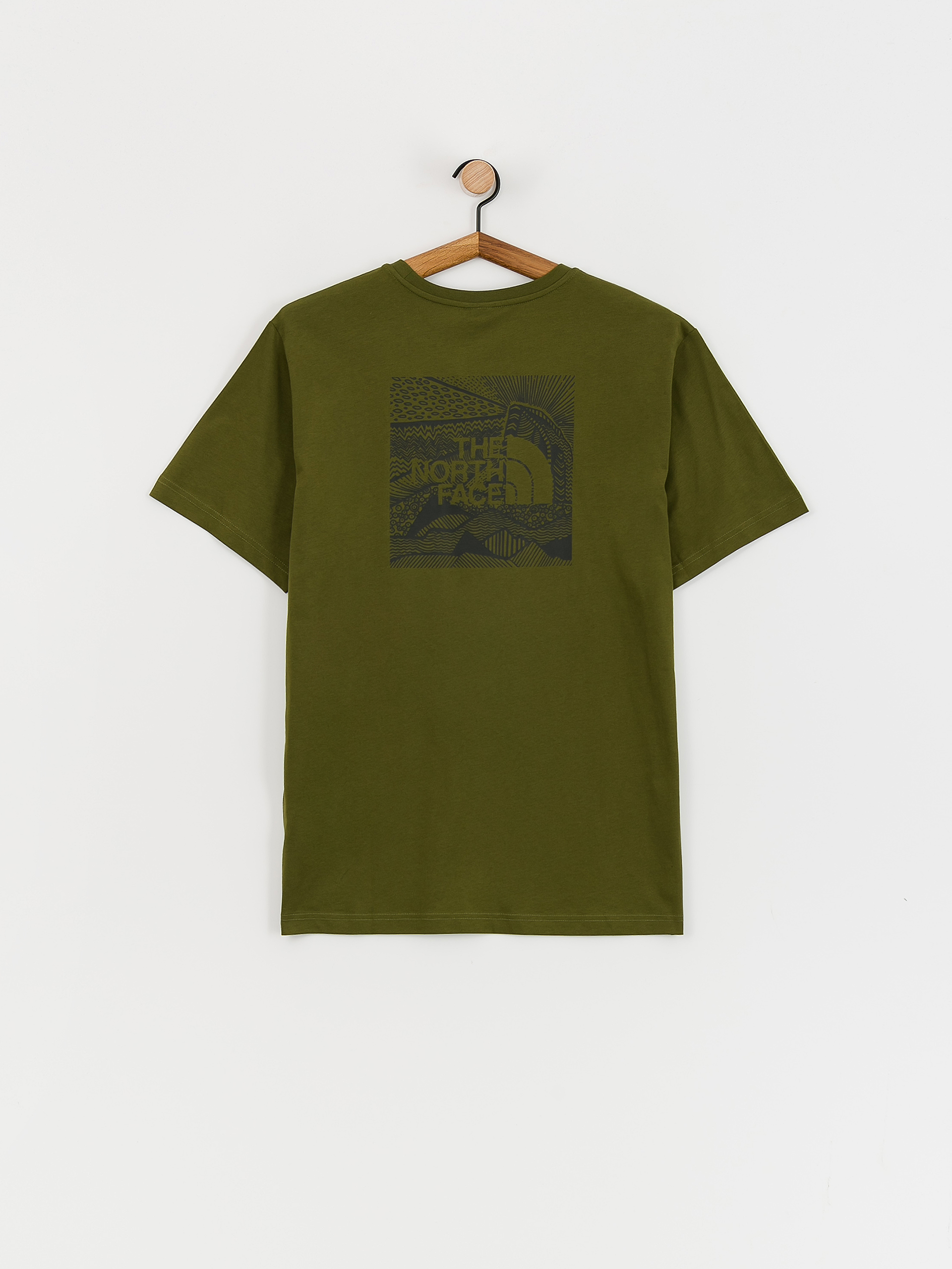 T-shirt The North Face Redbox Celebration (forest olive)