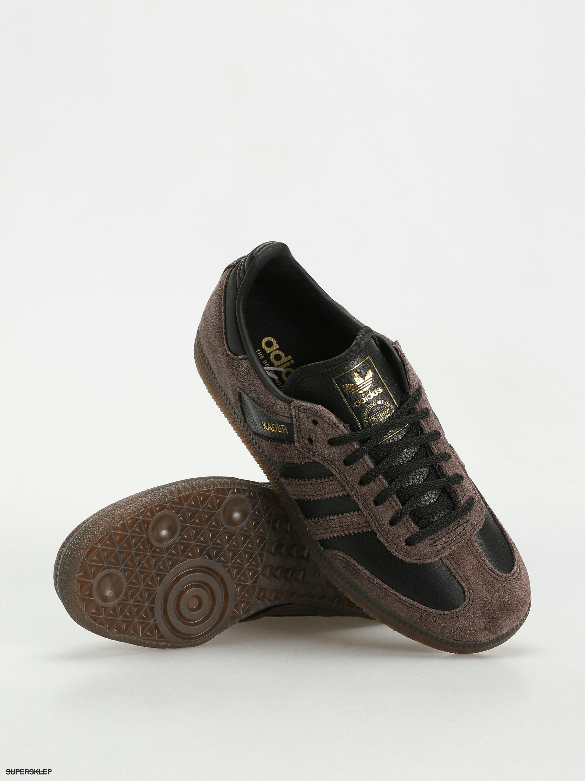 Buty adidas Samba ADV X Kader (cblack/brown/gum5)