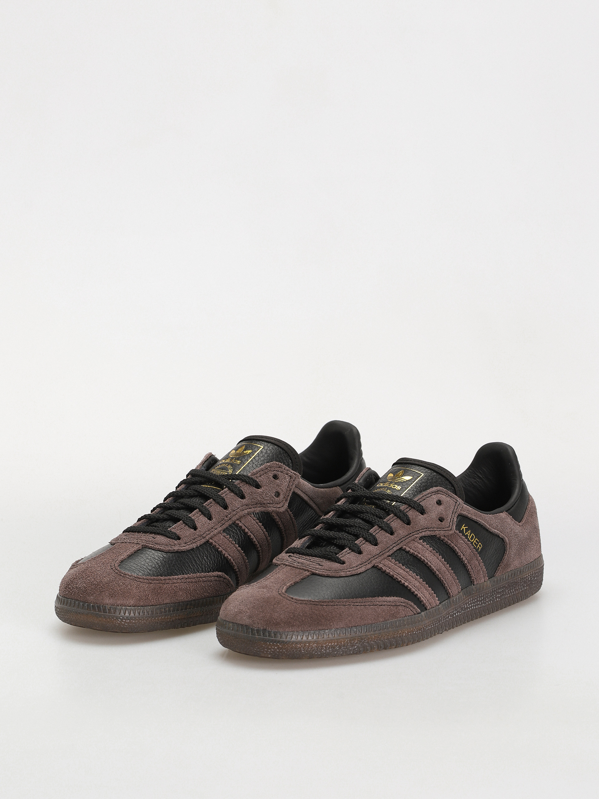 Buty adidas Samba ADV X Kader (cblack/brown/gum5)