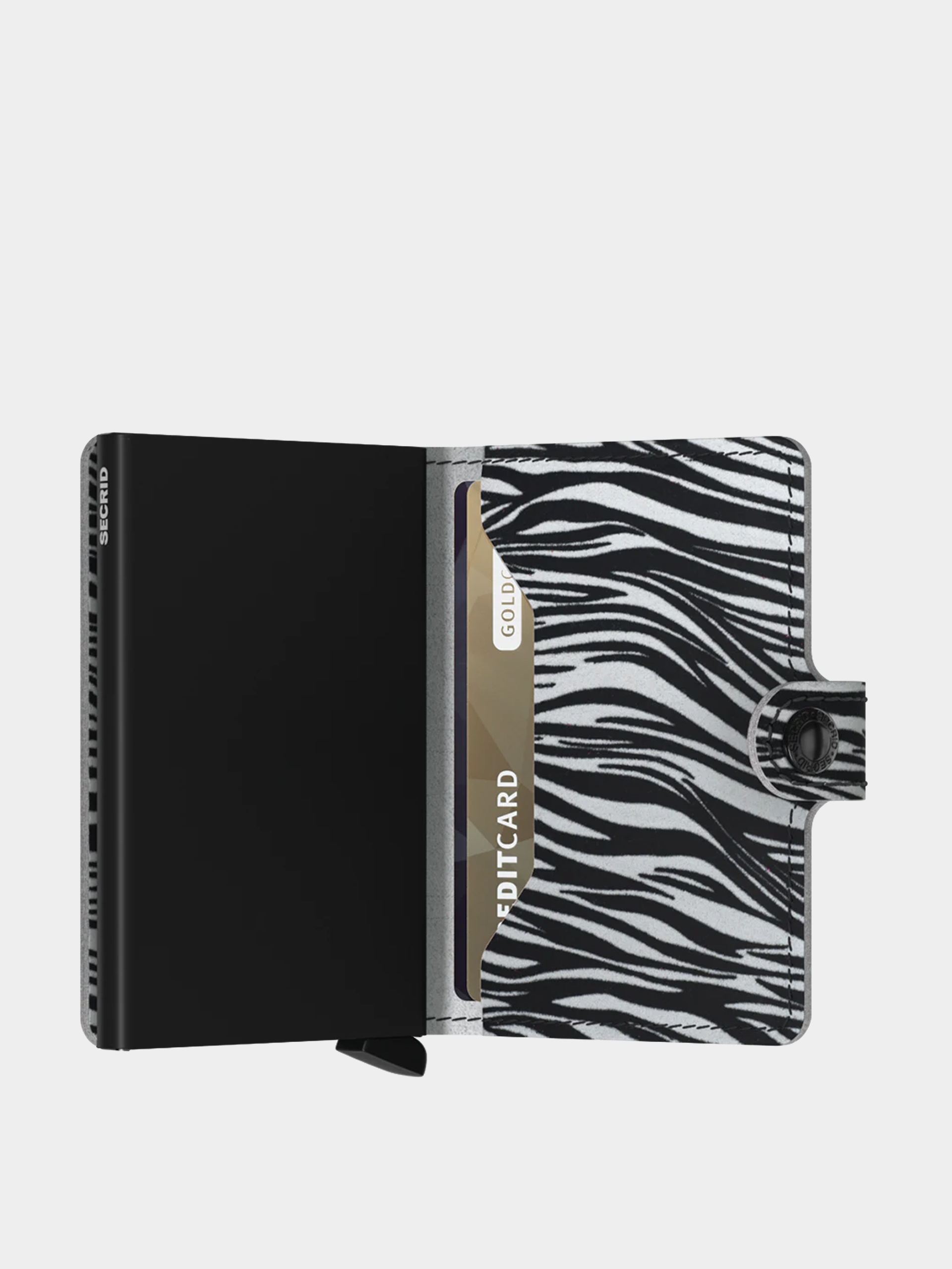 Portfel Secrid Miniwallet (zebra light grey)