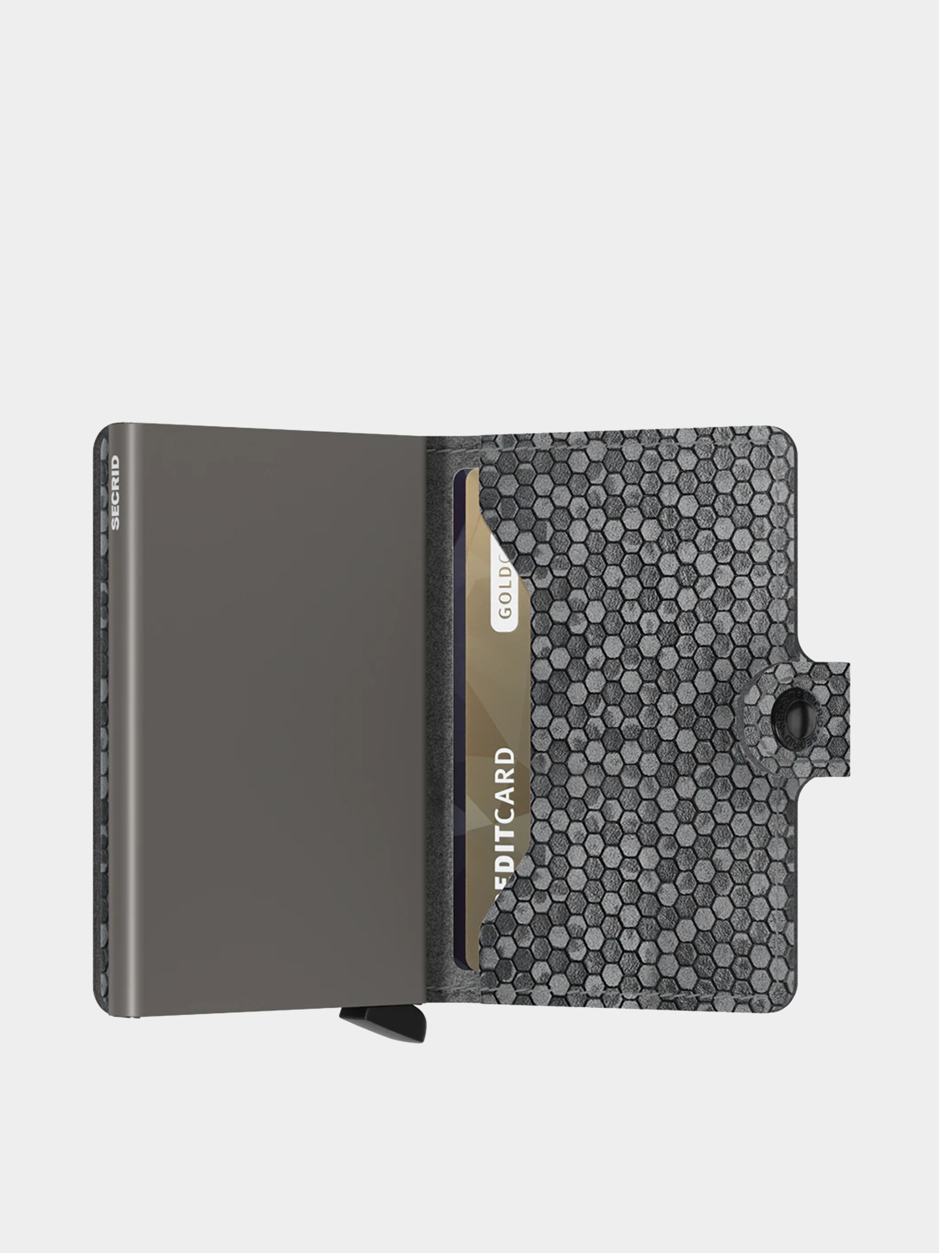 Portfel Secrid Miniwallet (hexagon grey)