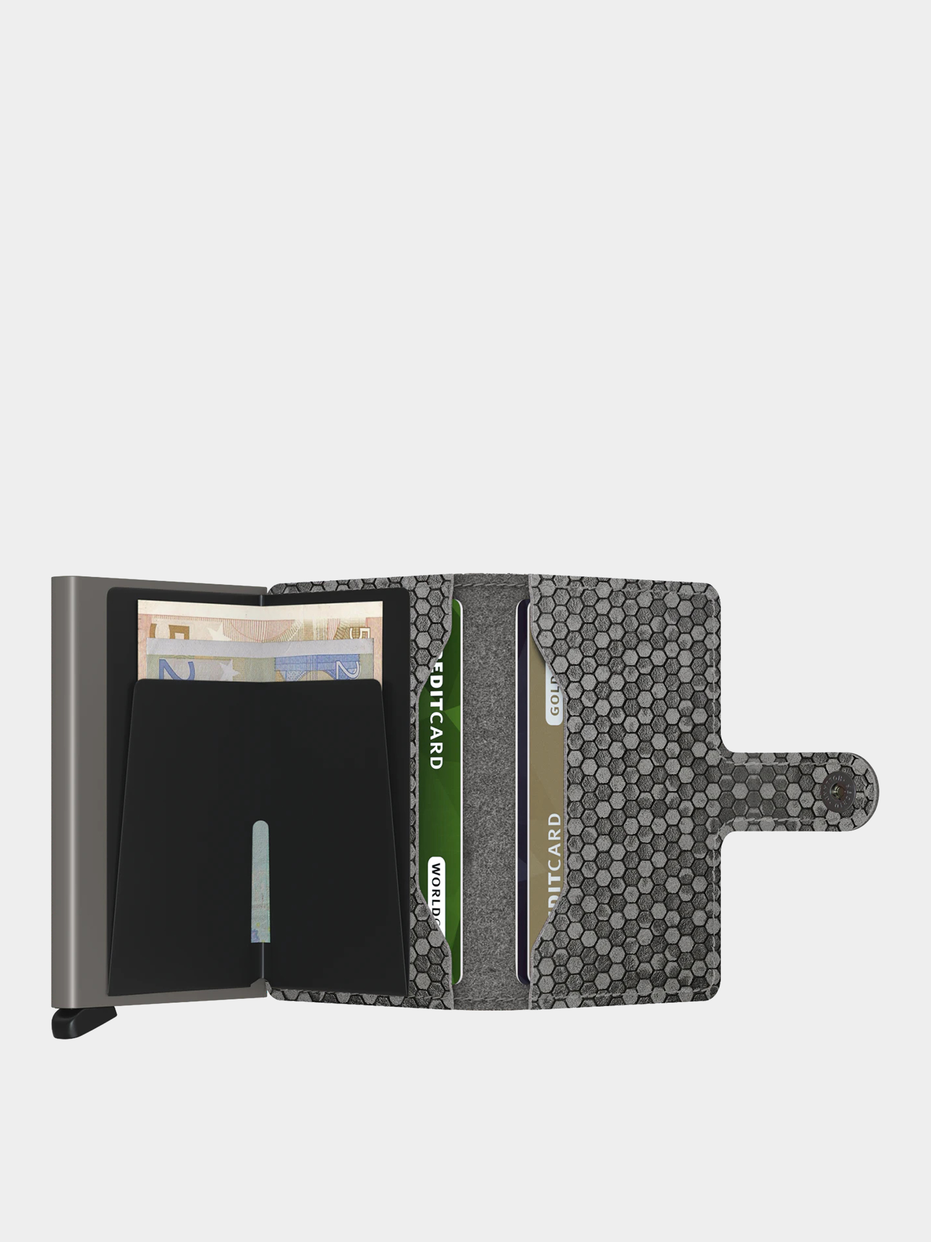 Portfel Secrid Miniwallet (hexagon grey)