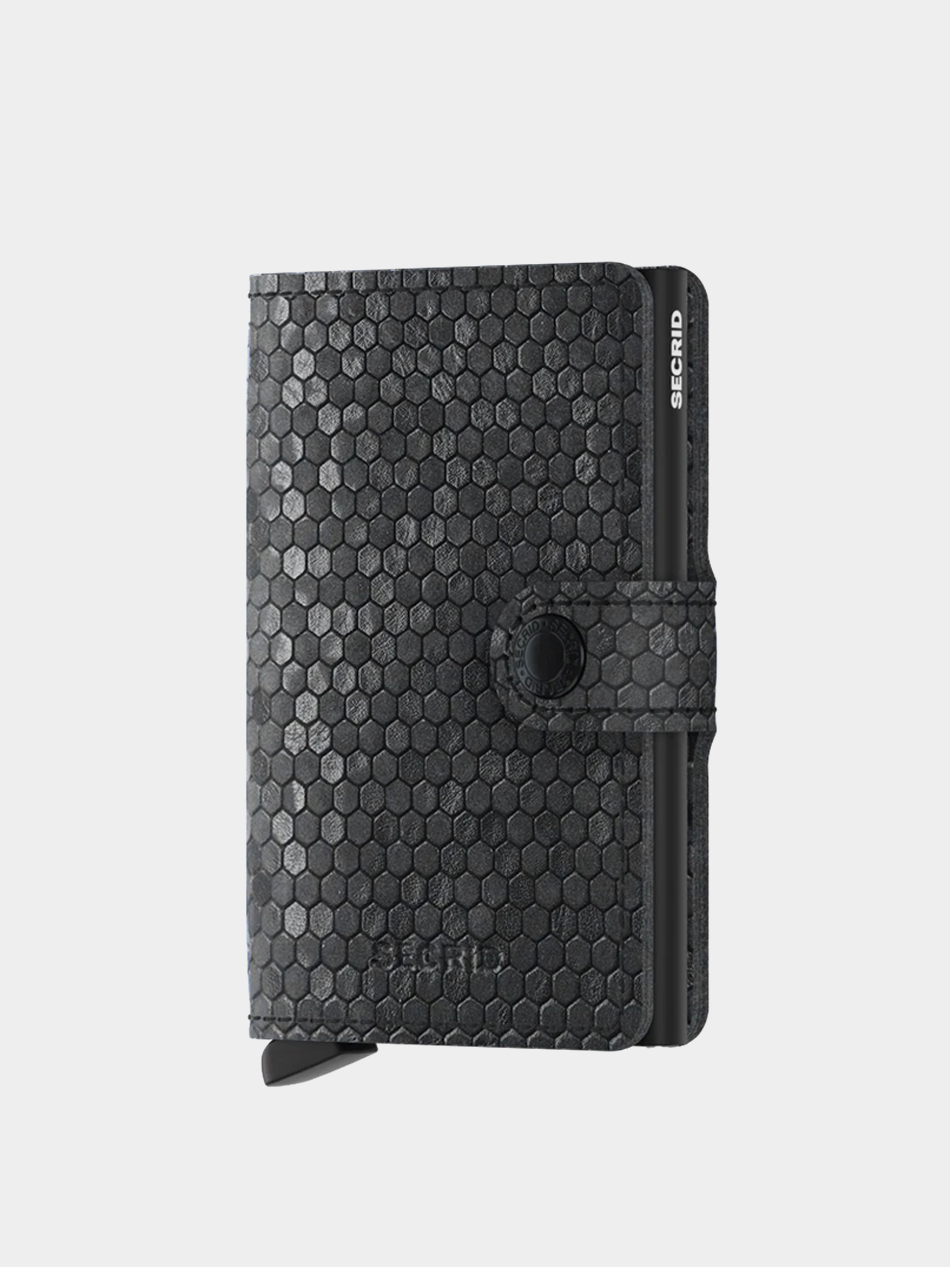 Portfel Secrid Miniwallet (hexagon black)