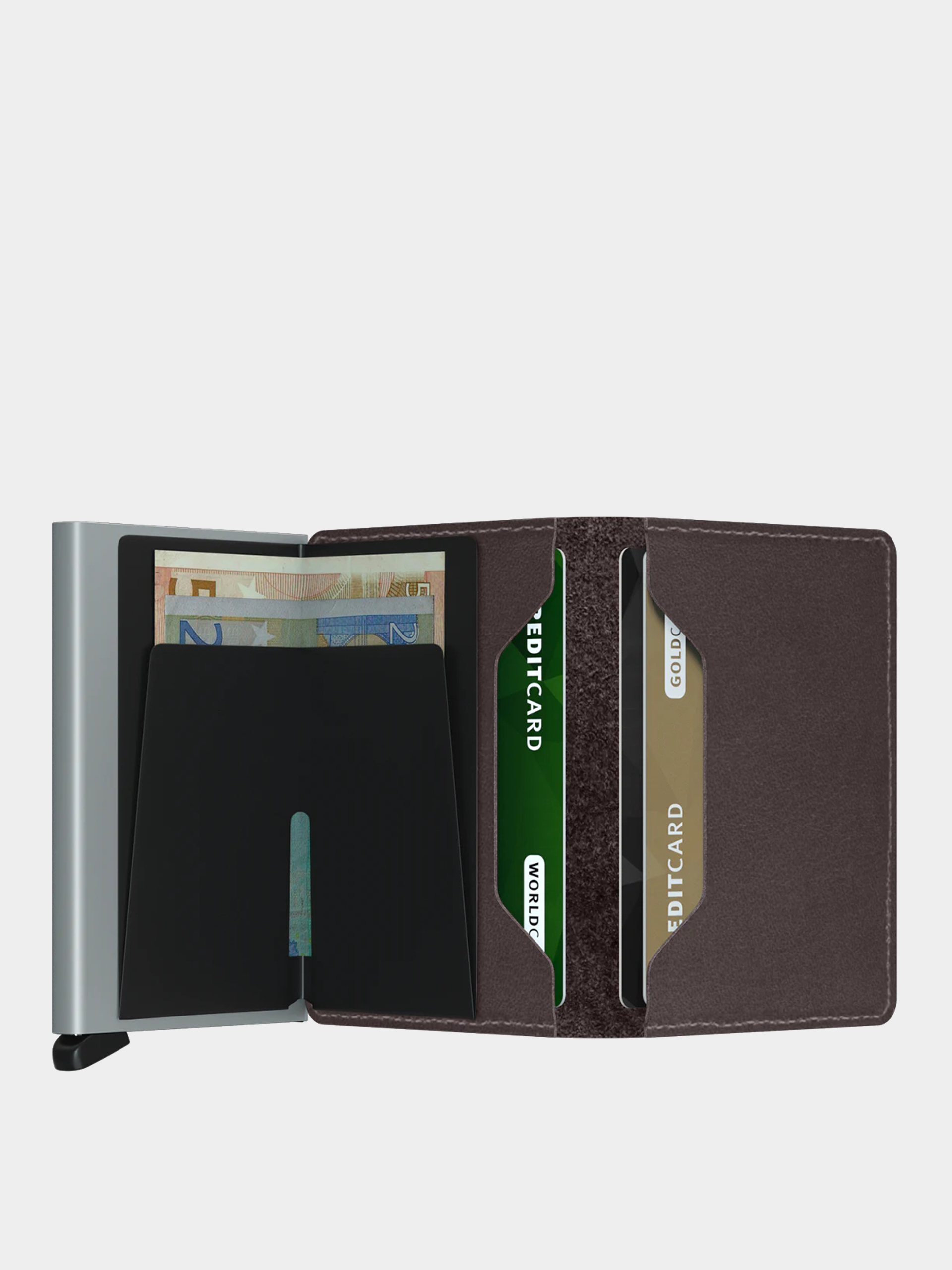 Portfel Secrid Slimwallet (original dark brown)