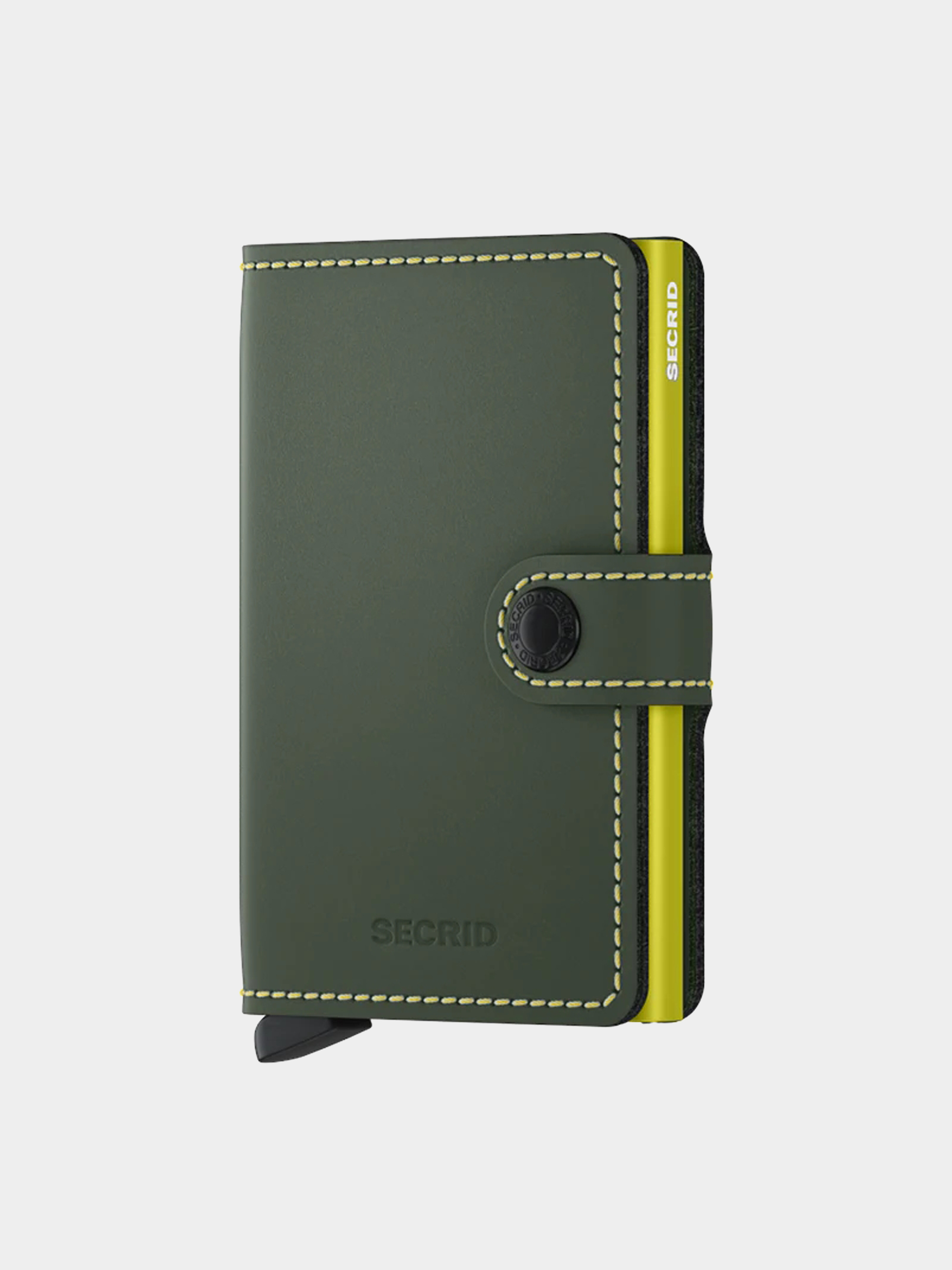 Portfel Secrid Miniwallet (matte green & lime)