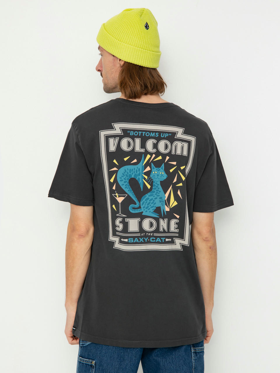 T-shirt Volcom Saxy Cat (stealth)