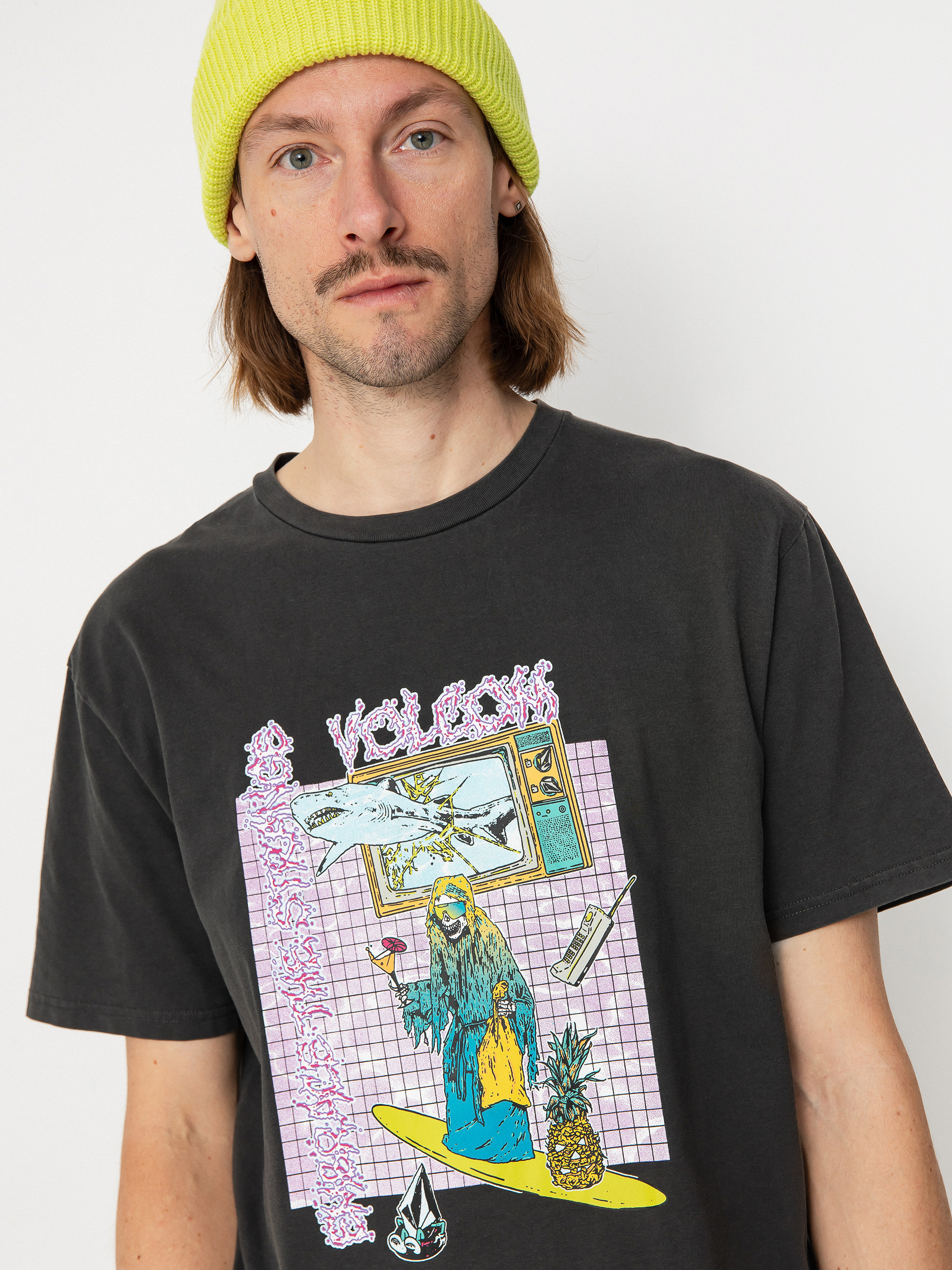 T-shirt Volcom Frenchsurf Pw (black)