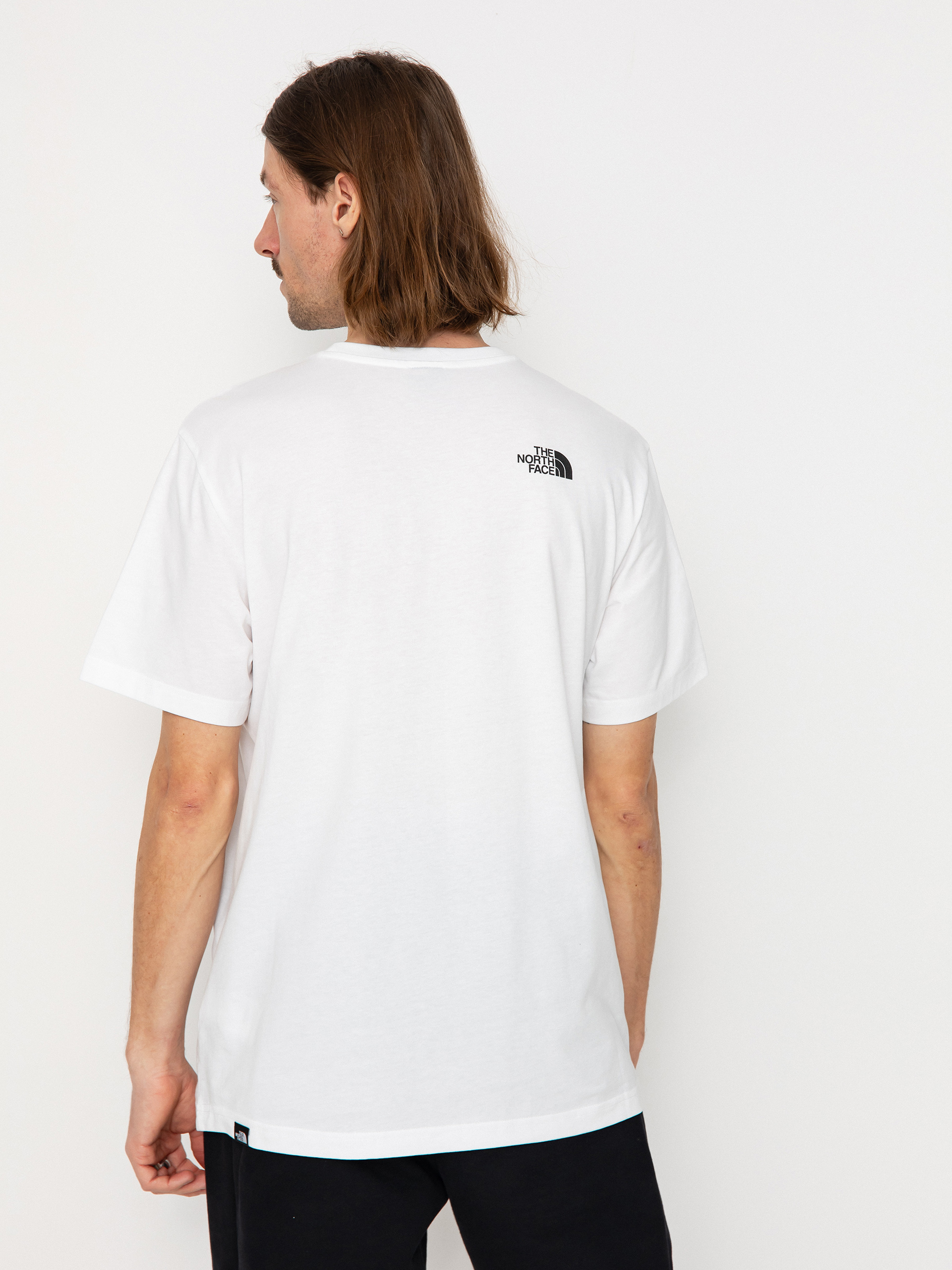 T-shirt The North Face Simple Dome - biały (tnf white)