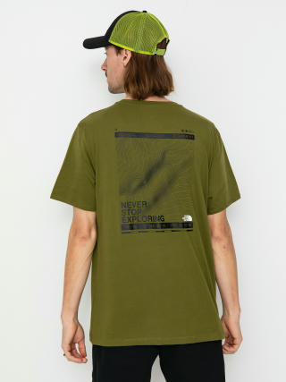 T-shirt The North Face Foundation Coordinates Graphic (forest olive)