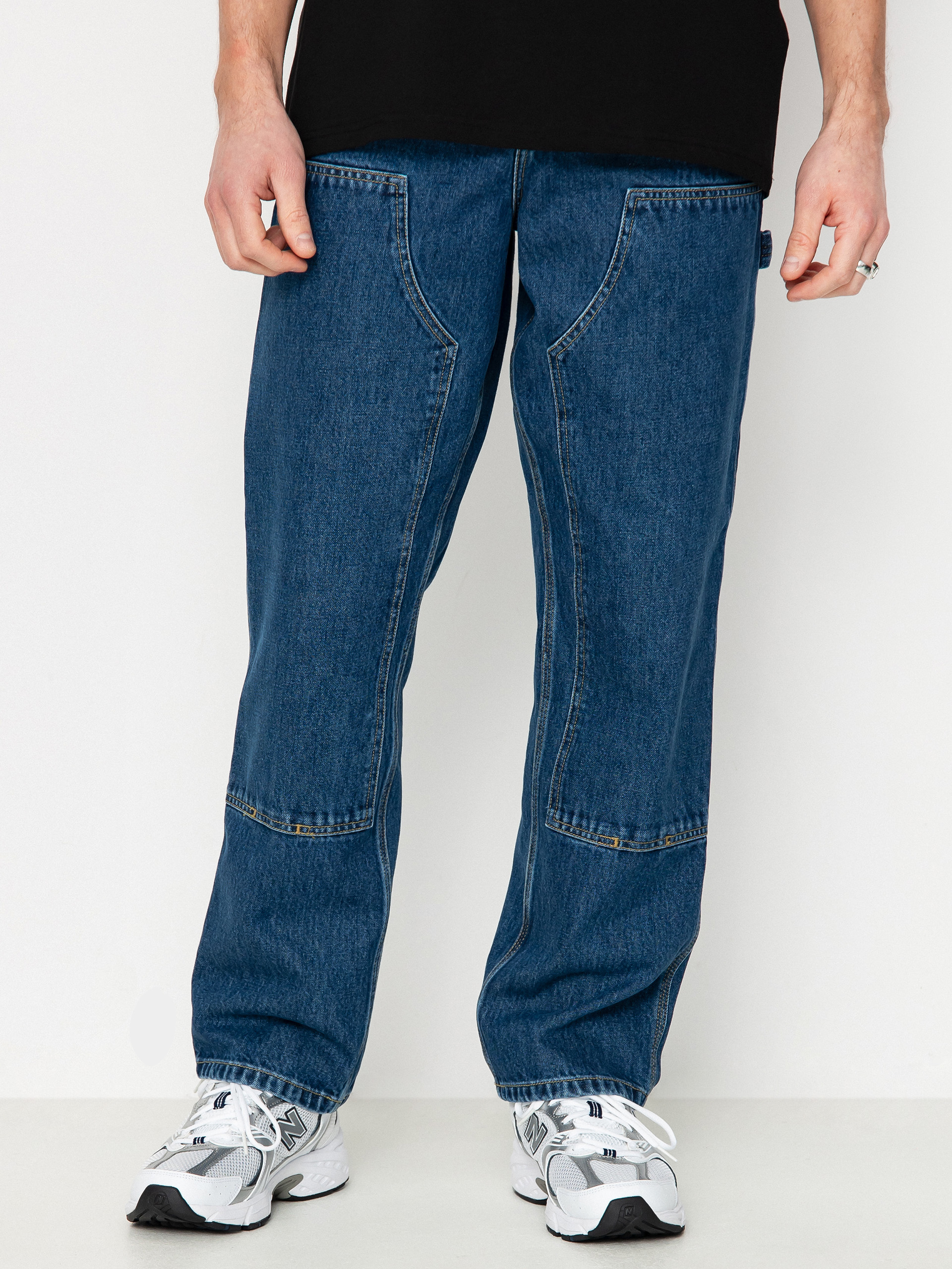 Spodnie Carhartt WIP Double Knee (blue)