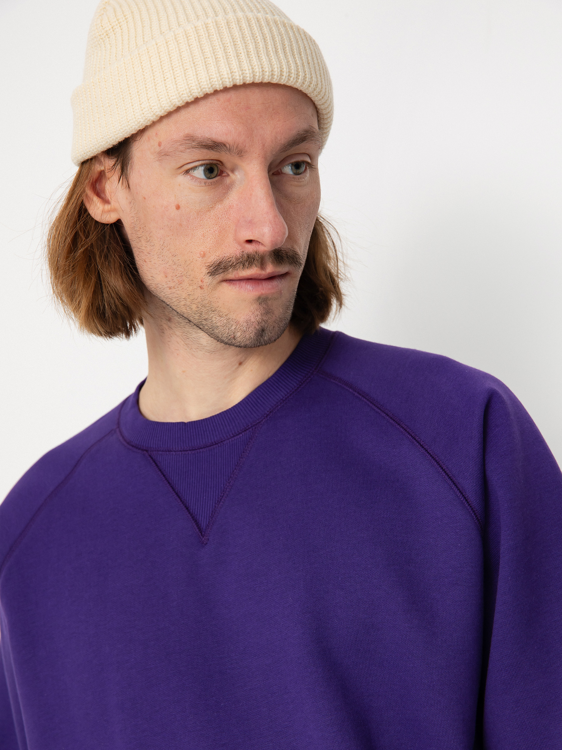 Bluza Carhartt WIP Chase (tyrian/gold)