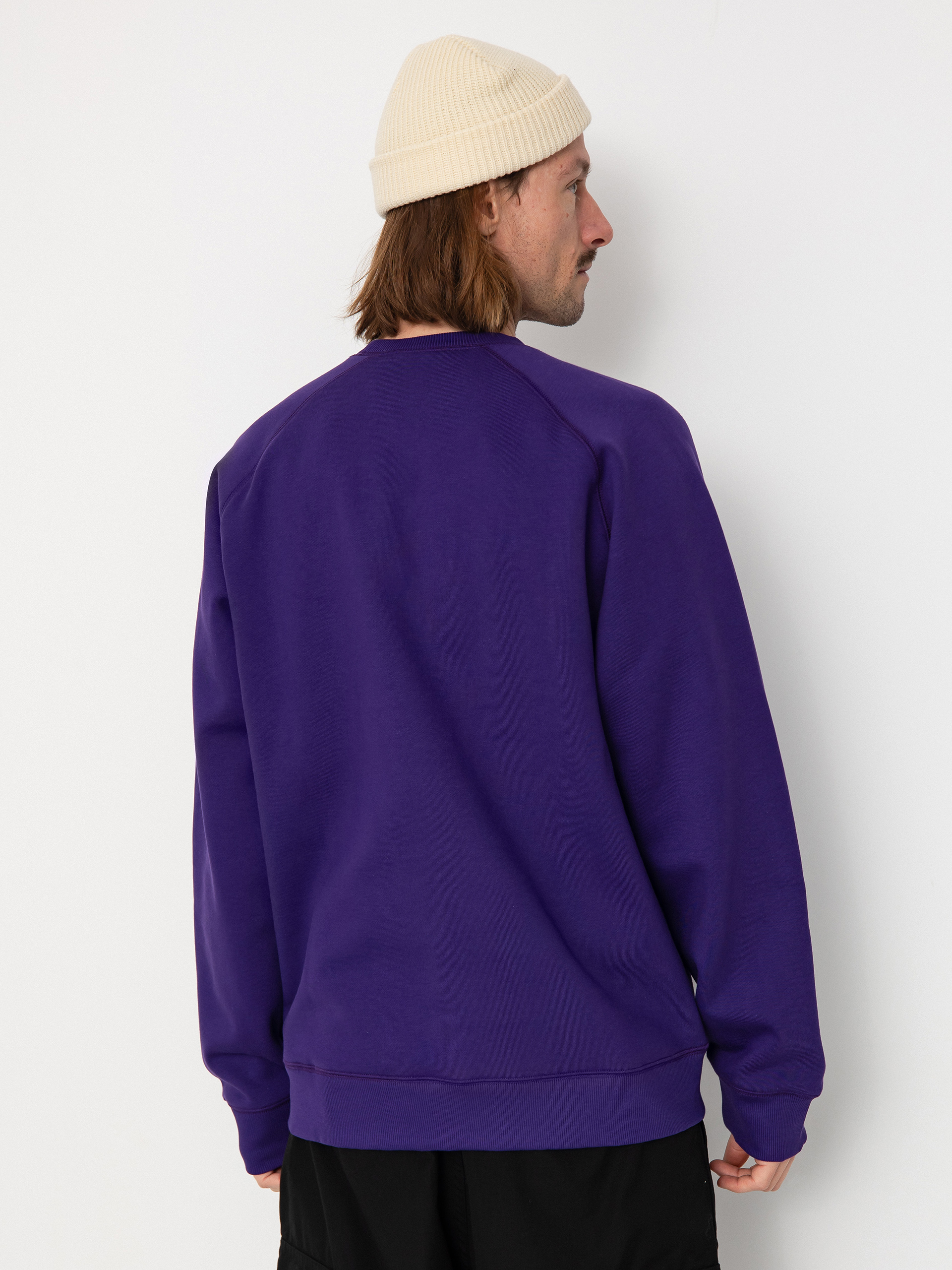 Bluza Carhartt WIP Chase (tyrian/gold)