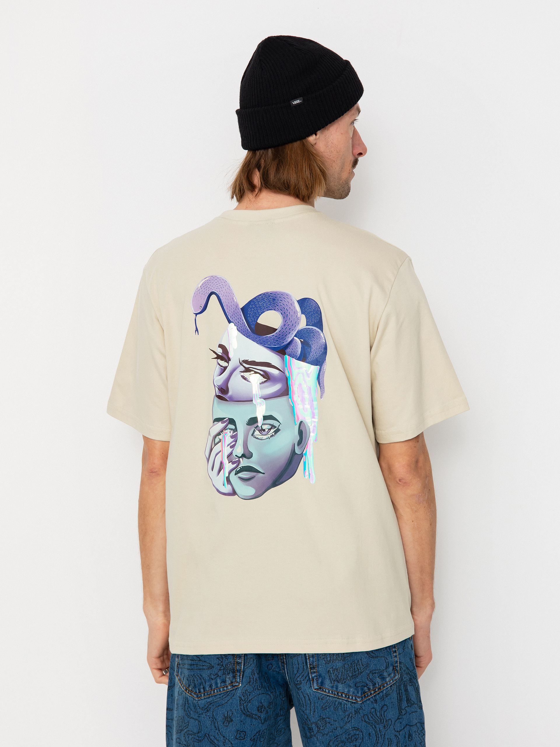 T-shirt Palto Badtrip (beige)