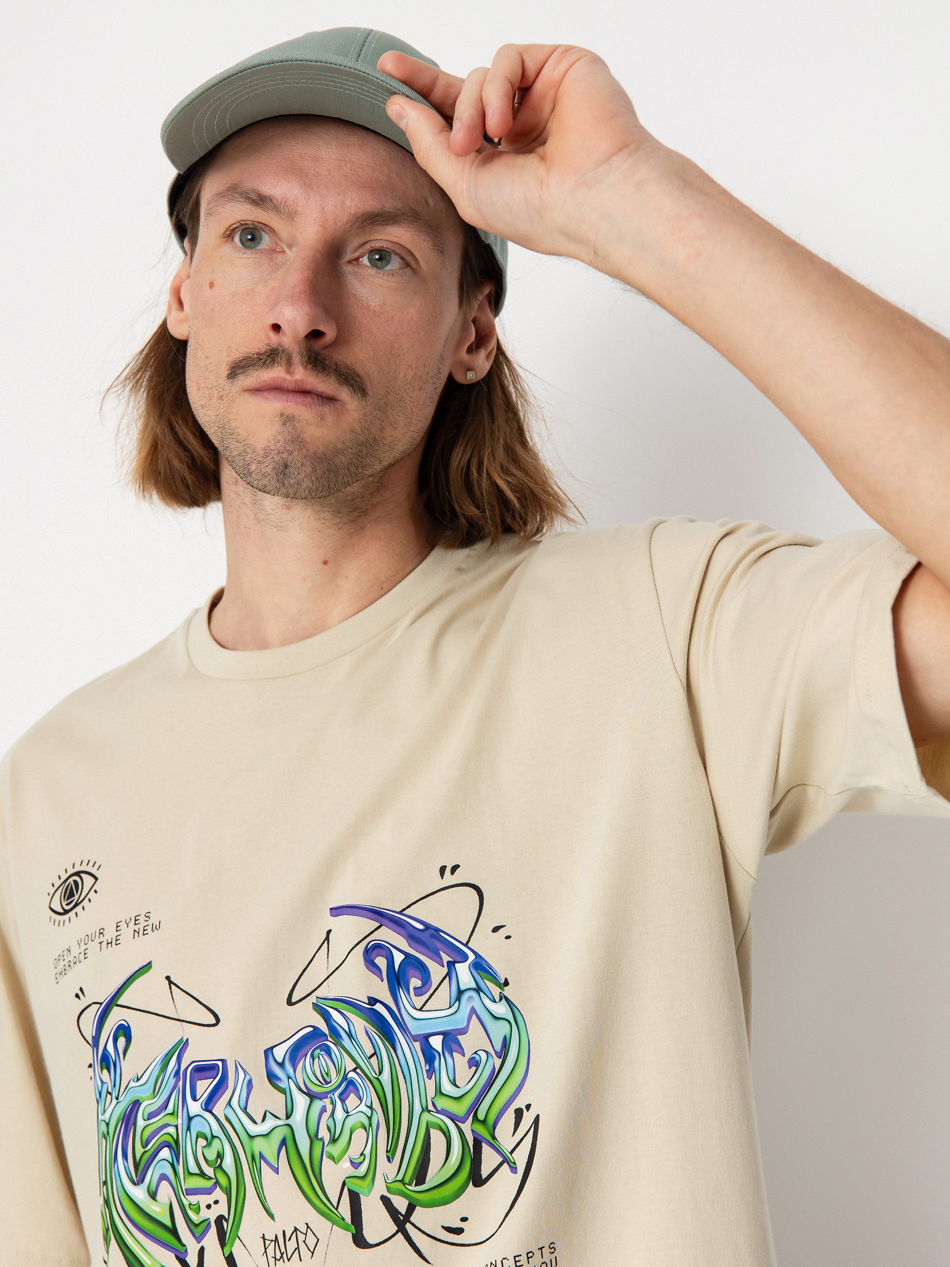 T-shirt Palto Scifi (beige)