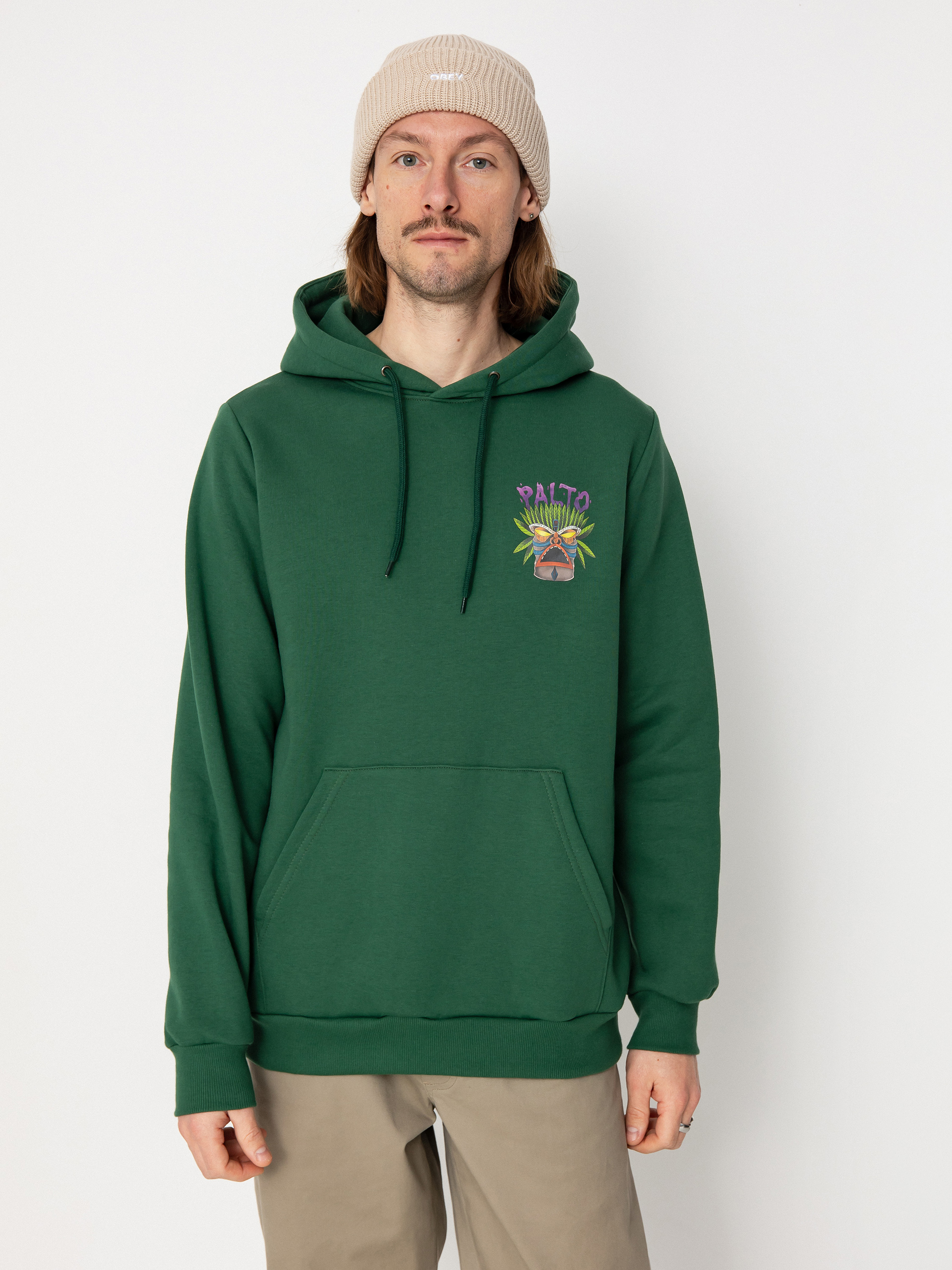 Bluza z kapturem Palto Totem HD (green)