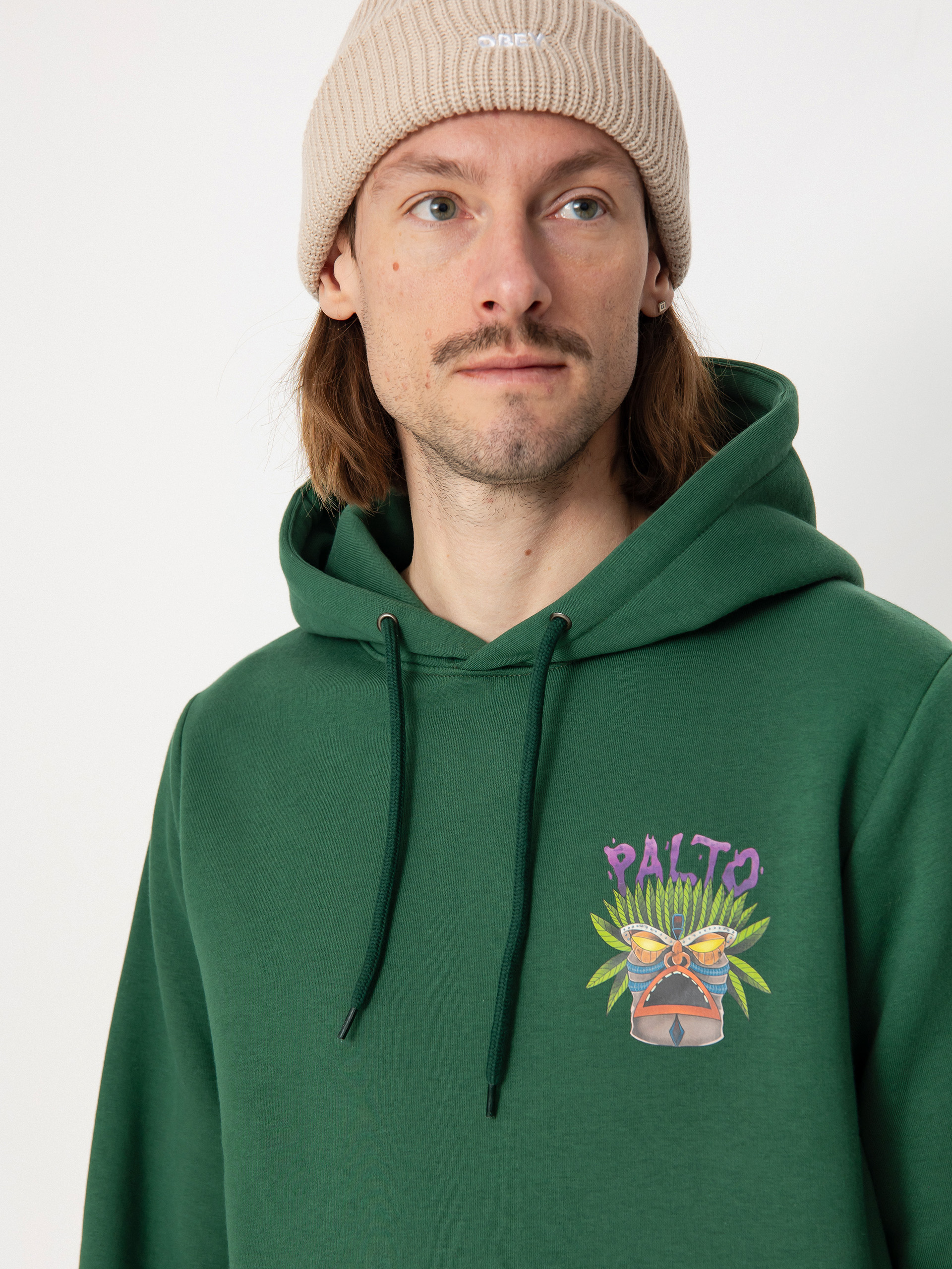Bluza z kapturem Palto Totem HD (green)
