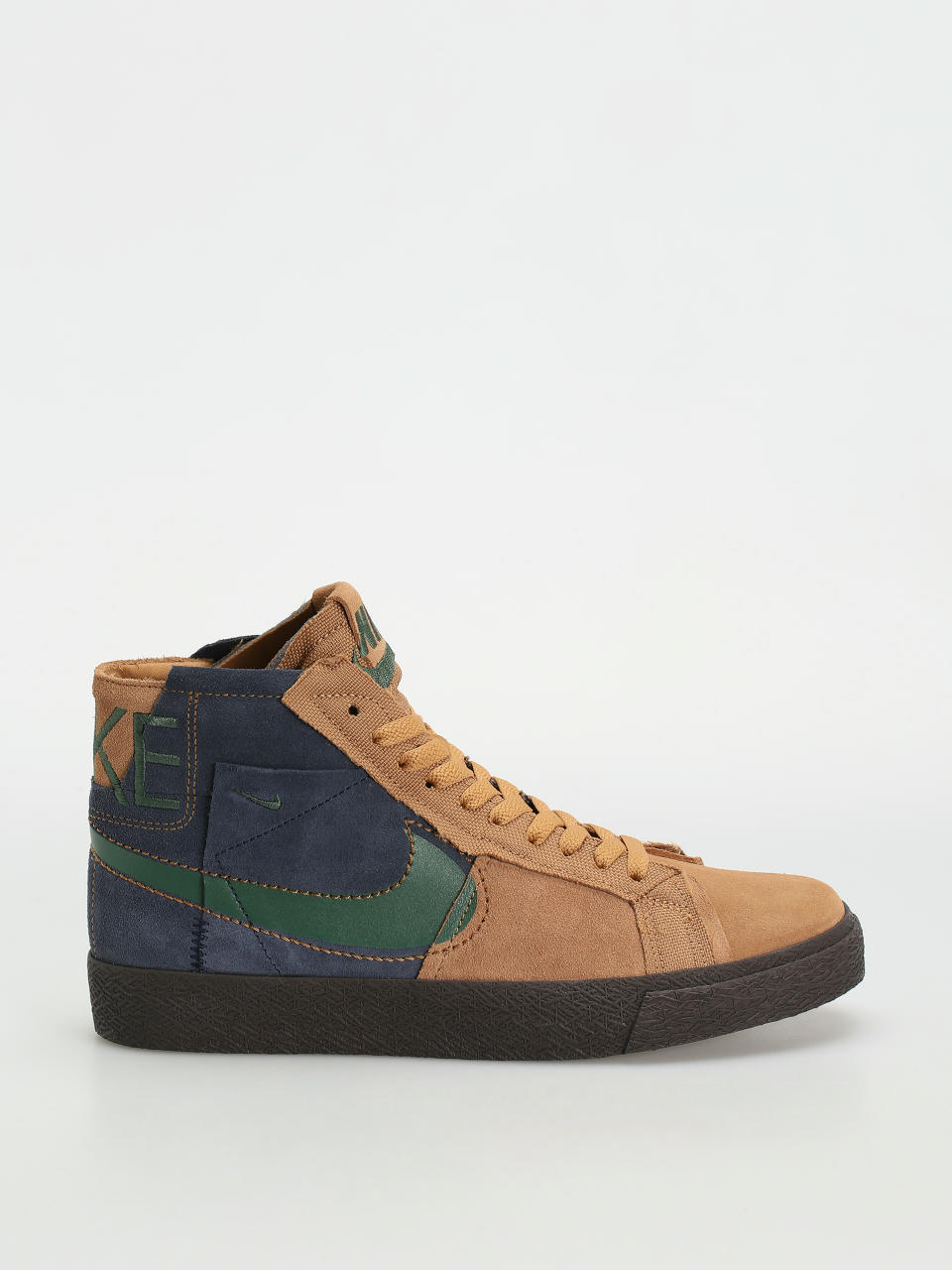 Buty Nike SB Zoom Blazer Mid Prm (legend dk brown/fir obsidian)