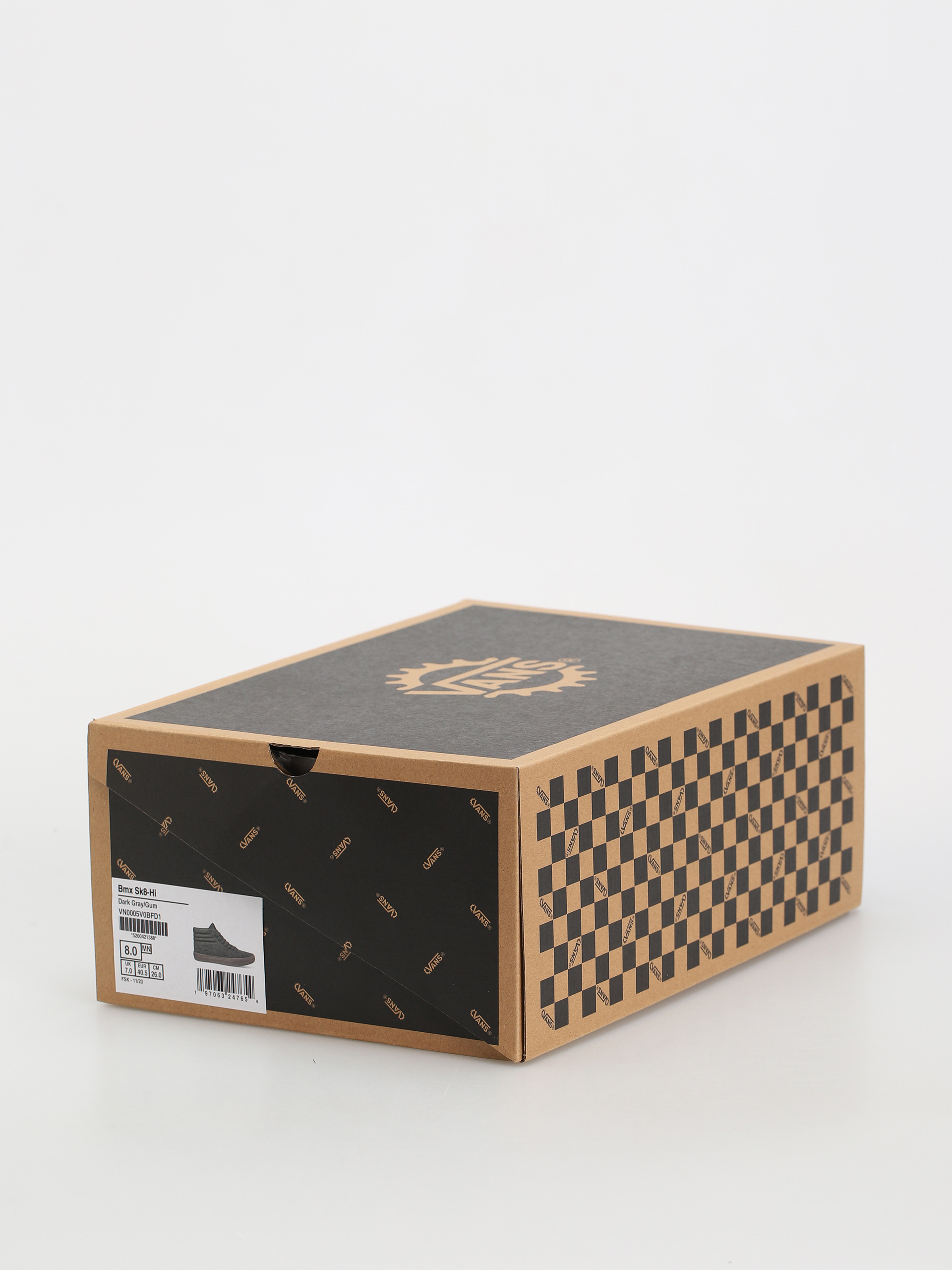 Buty Vans Bmx Sk8 Hi (dark gray/gum)