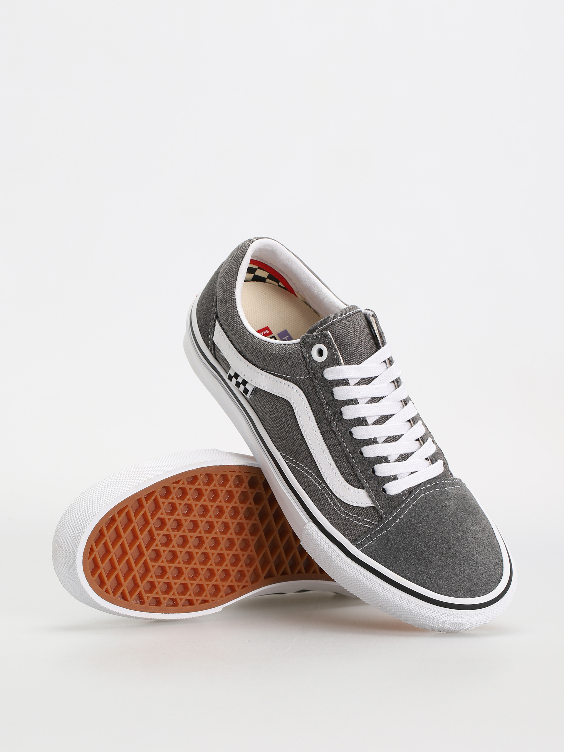 Buty Vans Skate Old Skool (pewter/white)