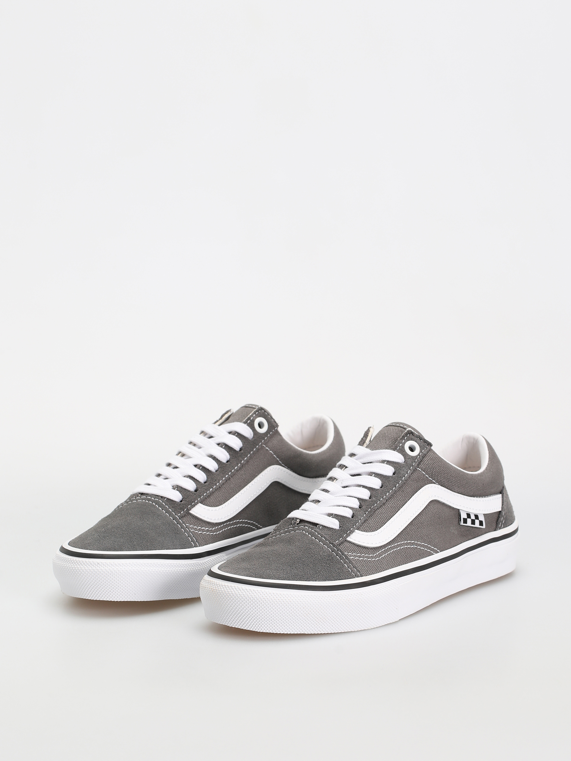 Buty Vans Skate Old Skool (pewter/white)