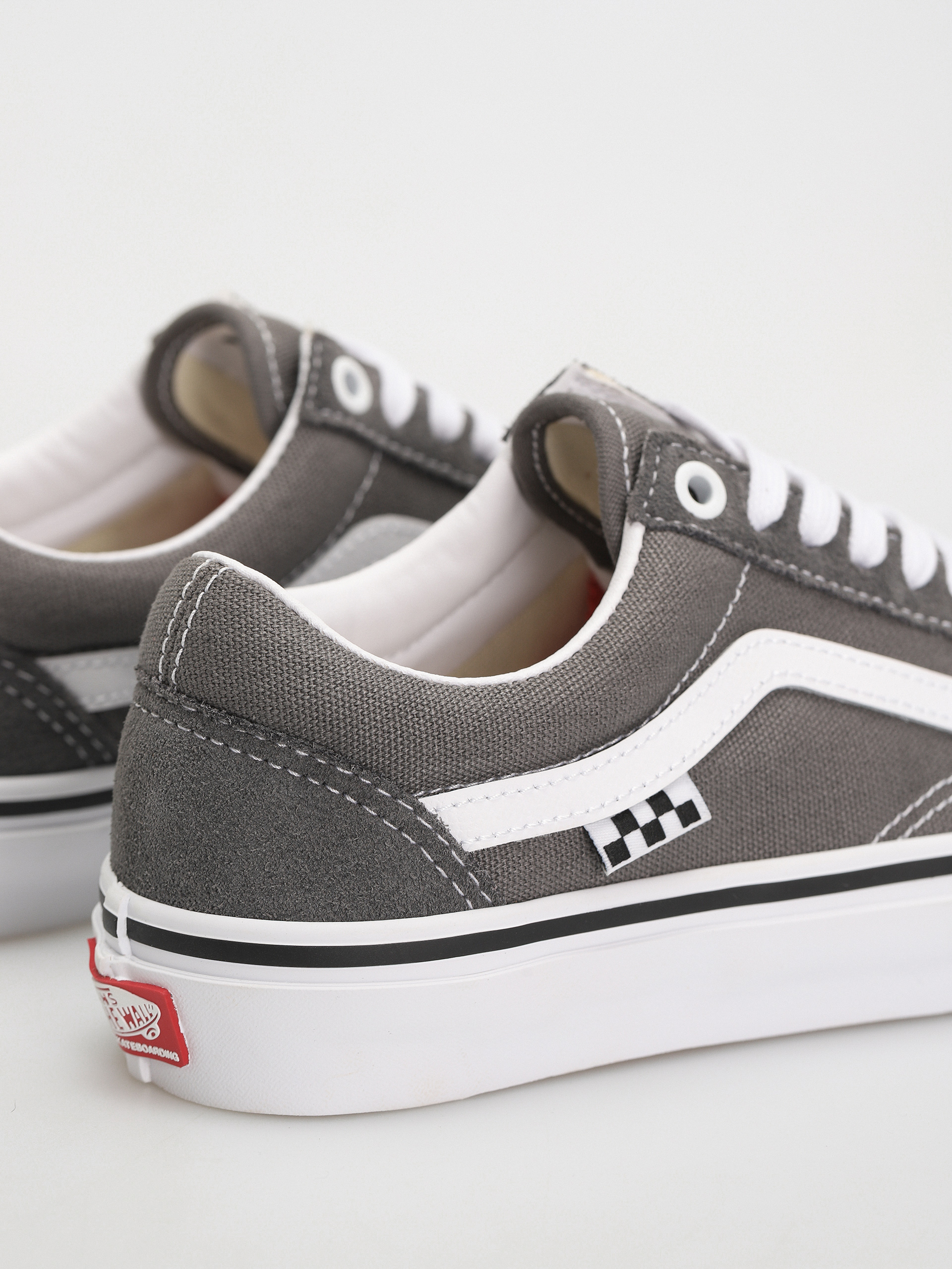 Buty Vans Skate Old Skool (pewter/white)