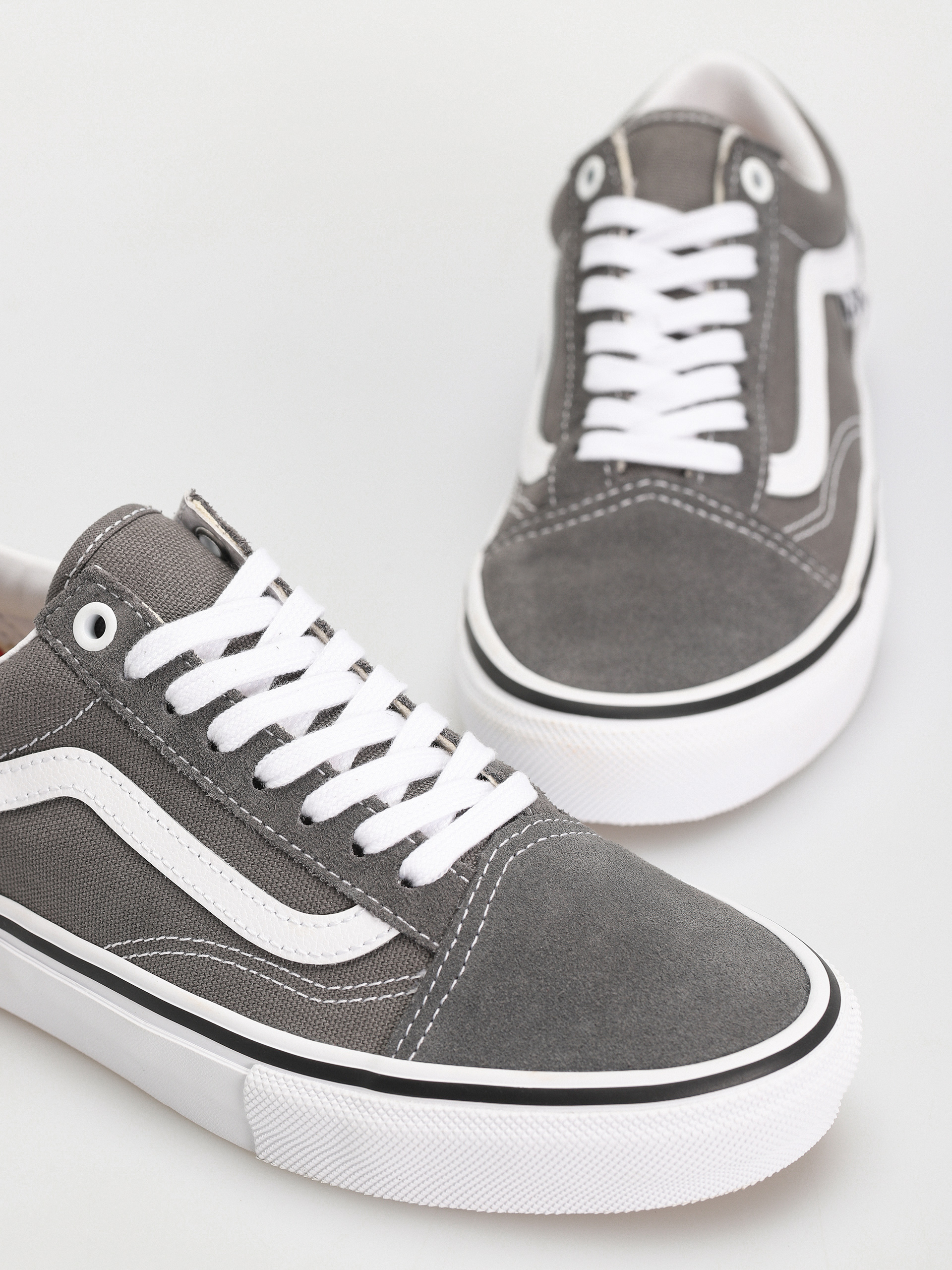 Buty Vans Skate Old Skool (pewter/white)