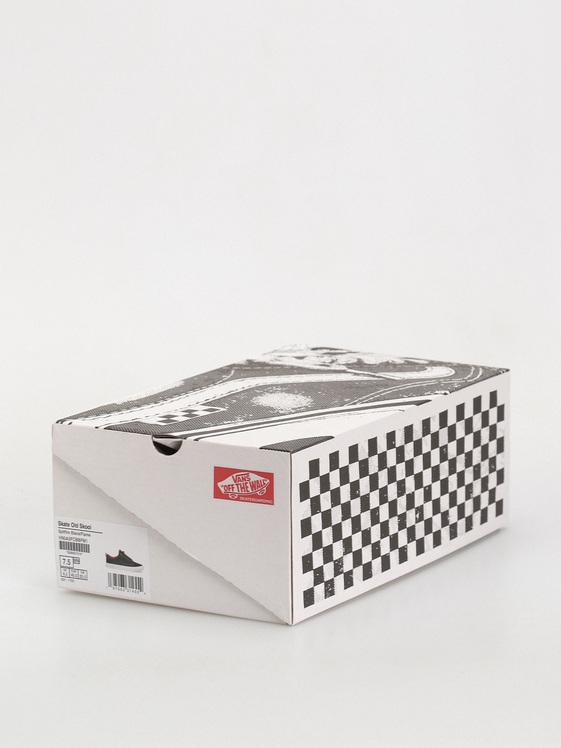 Buty Vans X Spitfire Skate Old Skool (spitfire black/flame)