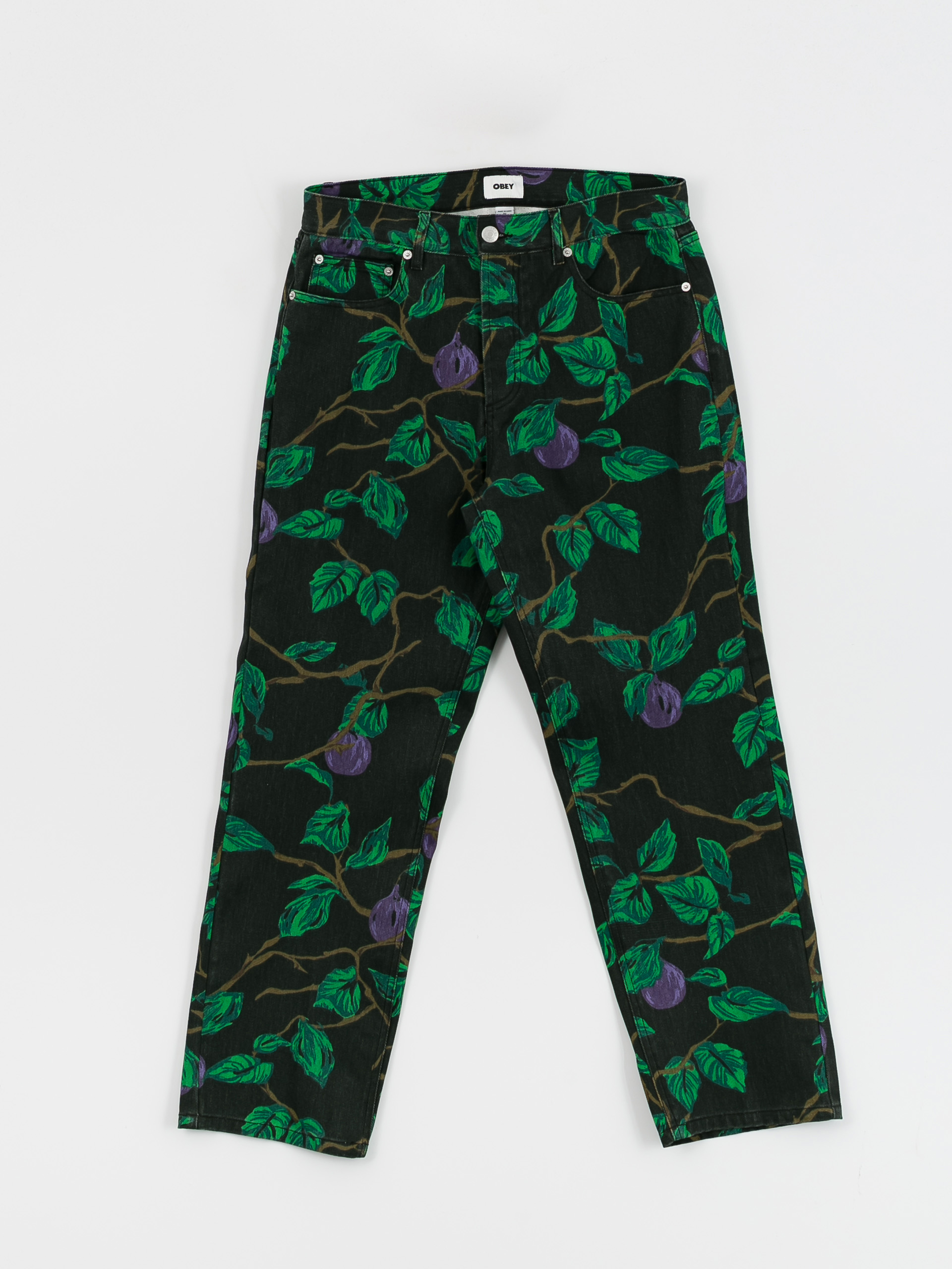 Spodnie OBEY Hardwork Printed Denim (rosin)