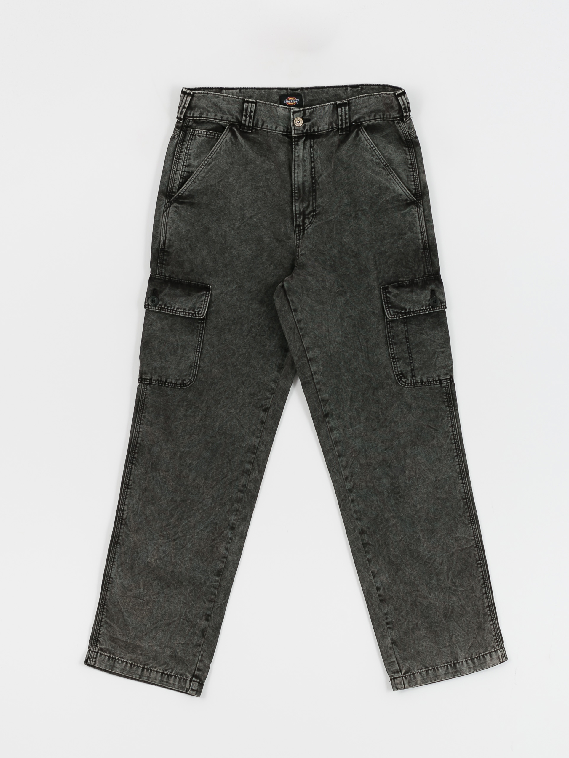 Spodnie Dickies Newington (dble dye/acid wash black)