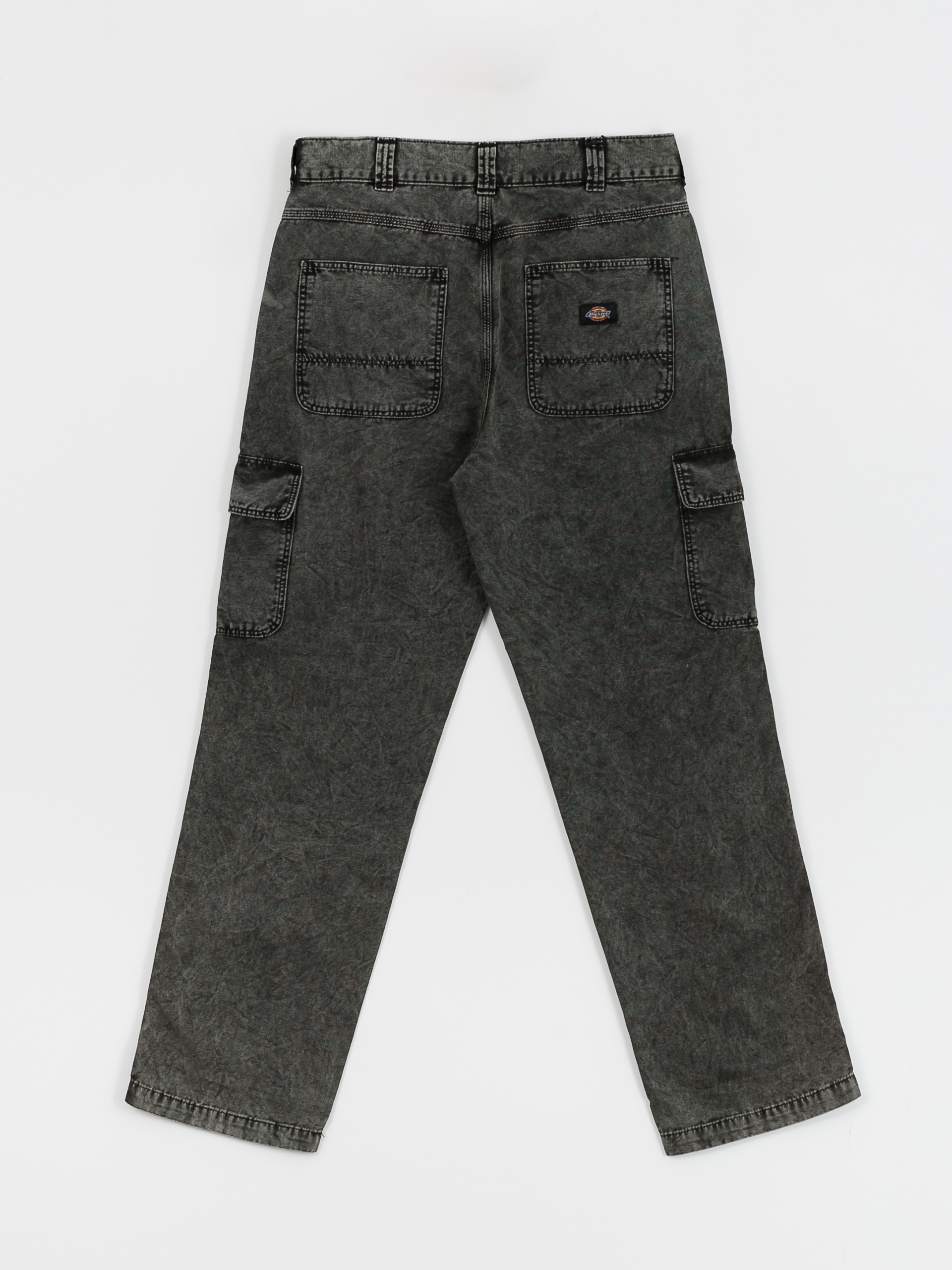 Spodnie Dickies Newington (dble dye/acid wash black)