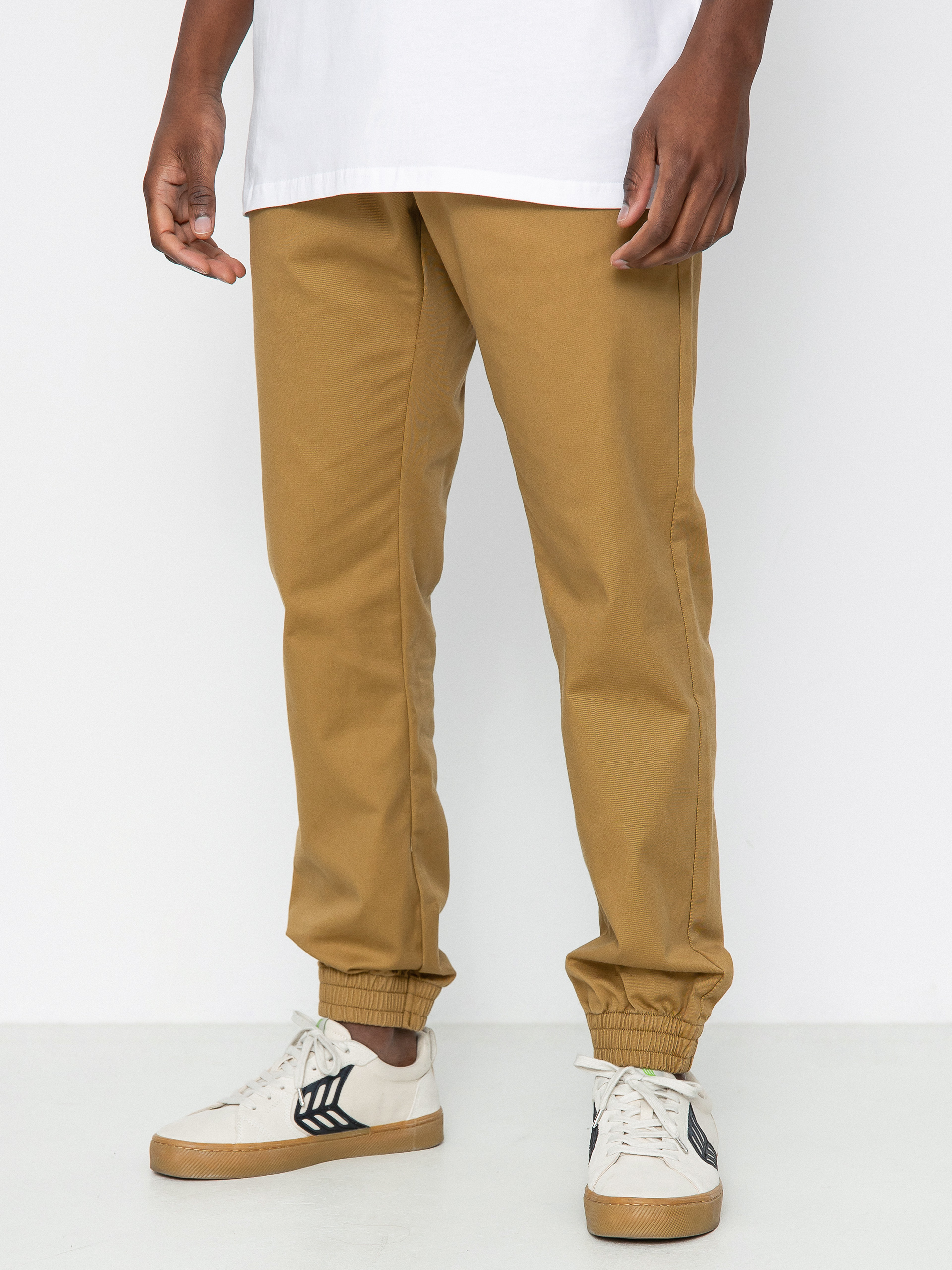 Spodnie Volcom Frickin Slim Jogger (dark khaki)