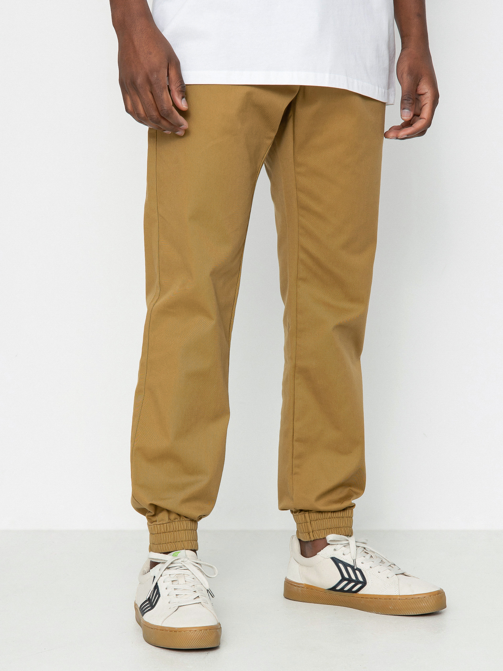 Spodnie Volcom Frickin Slim Jogger (dark khaki)