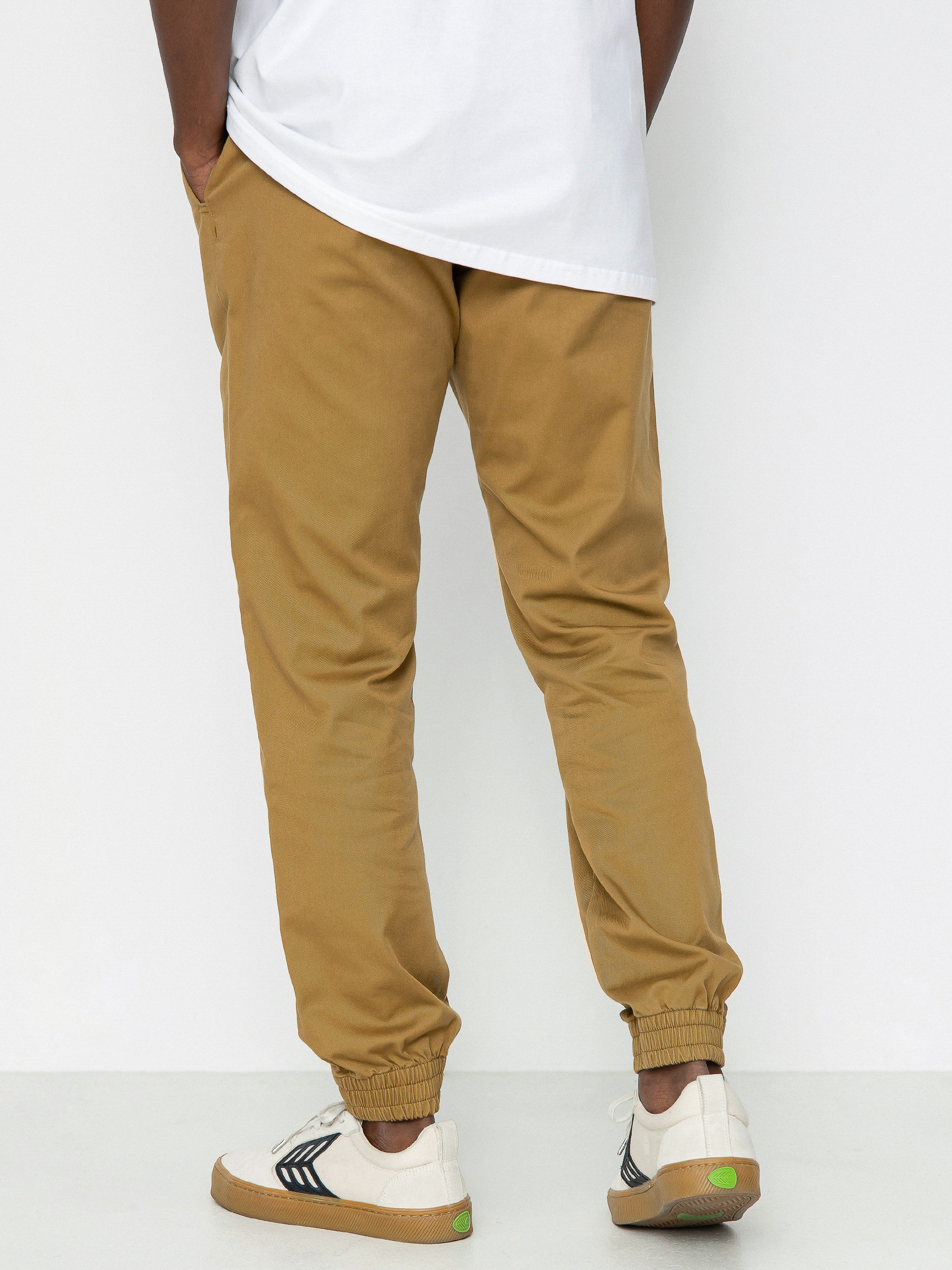 Spodnie Volcom Frickin Slim Jogger (dark khaki)