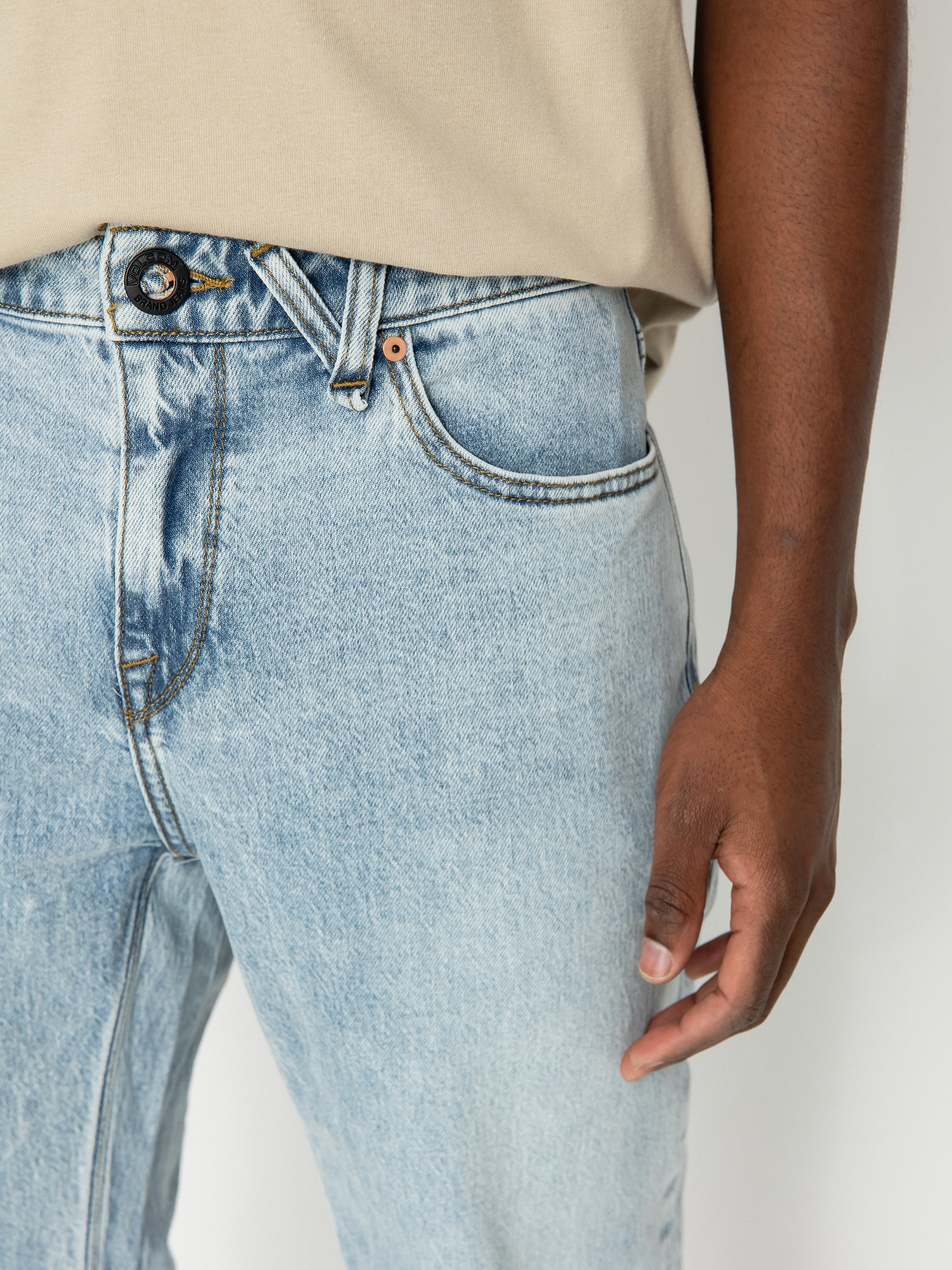 Spodnie Volcom Solver Denim (heavy worn faded)