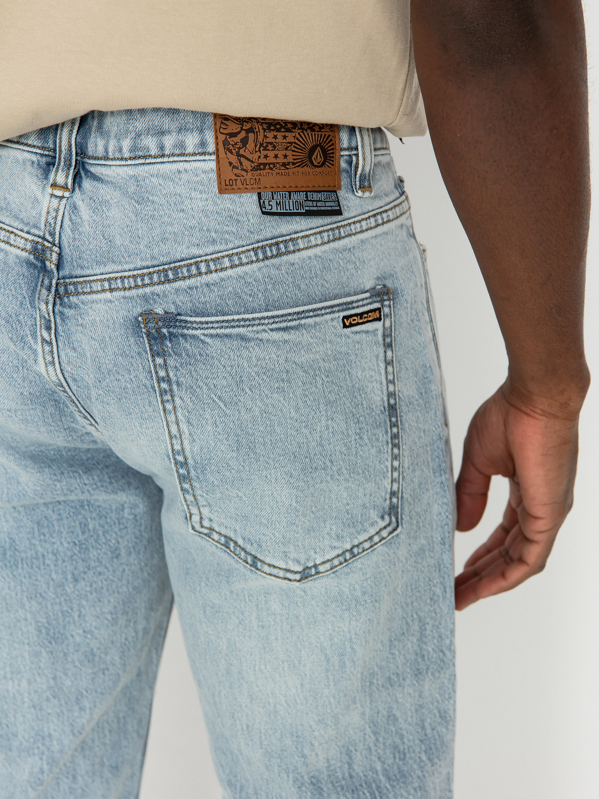 Spodnie Volcom Solver Denim (heavy worn faded)