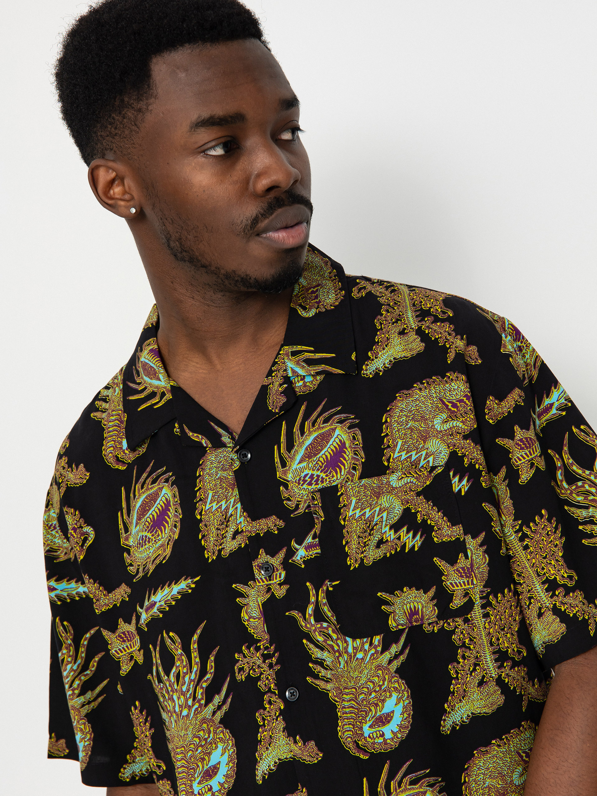 Koszula Volcom Fa Tetsunori (black)