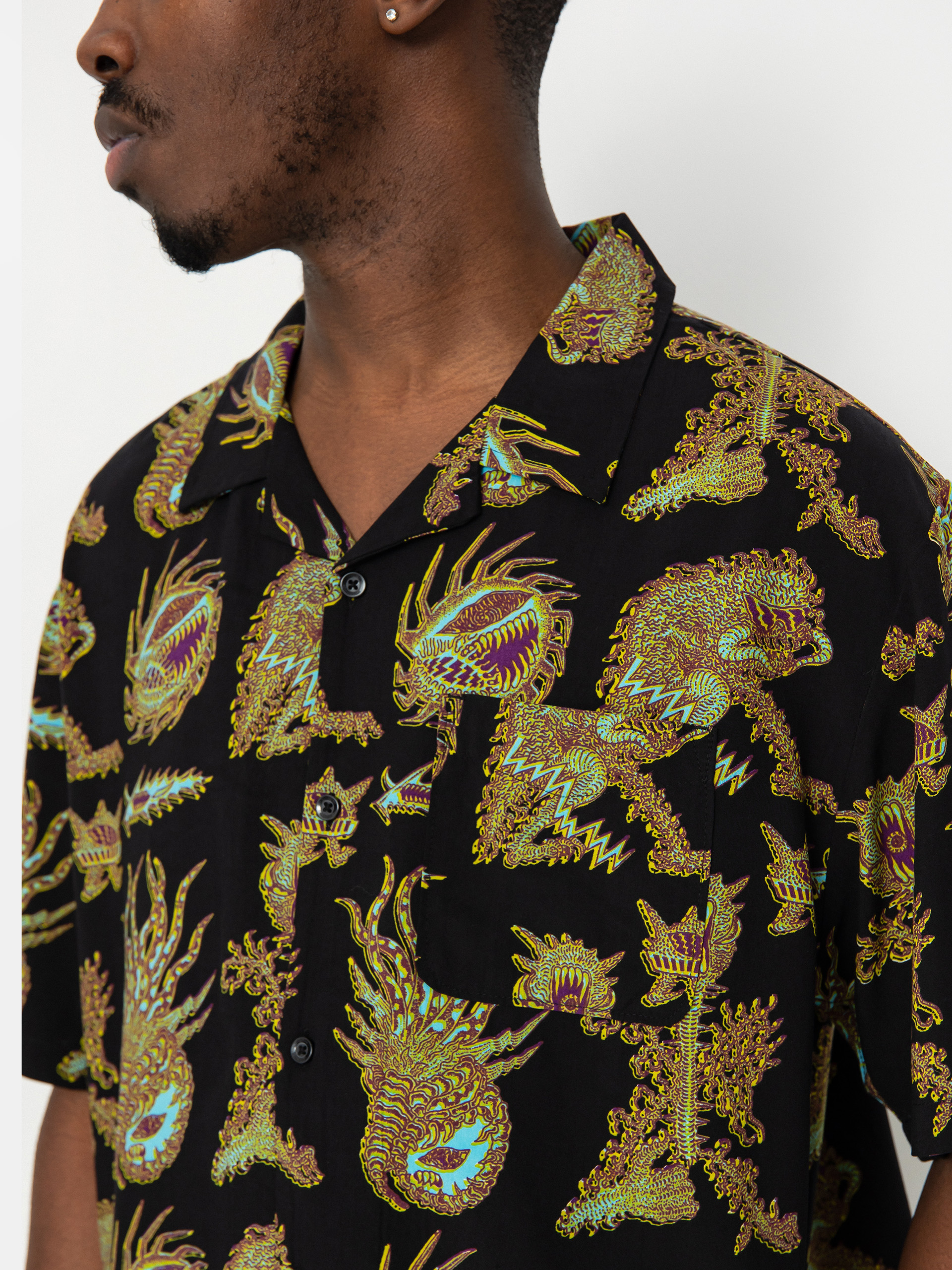 Koszula Volcom Fa Tetsunori (black)