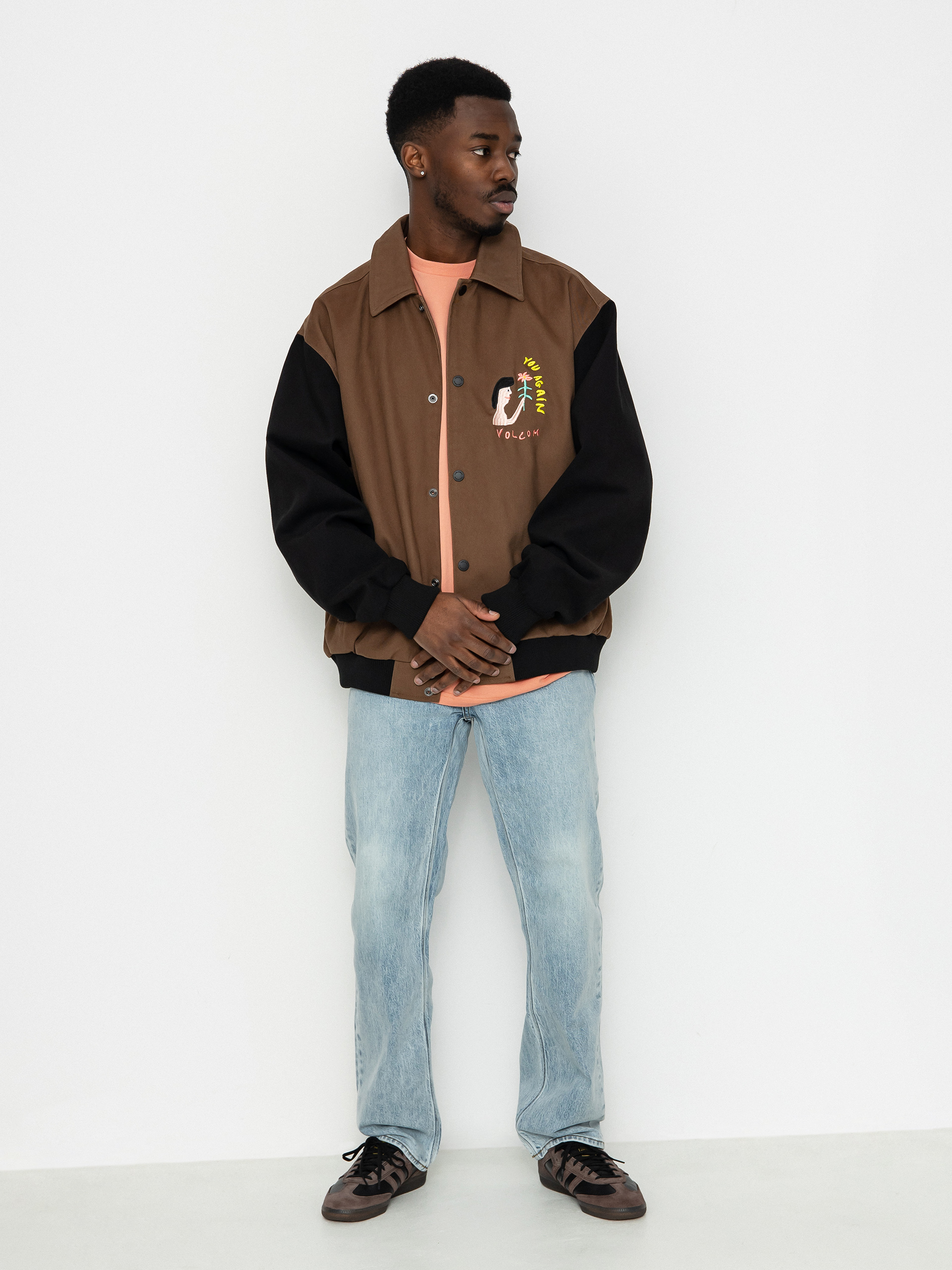 Kurtka Volcom Fa Arthur Longo (dark earth)