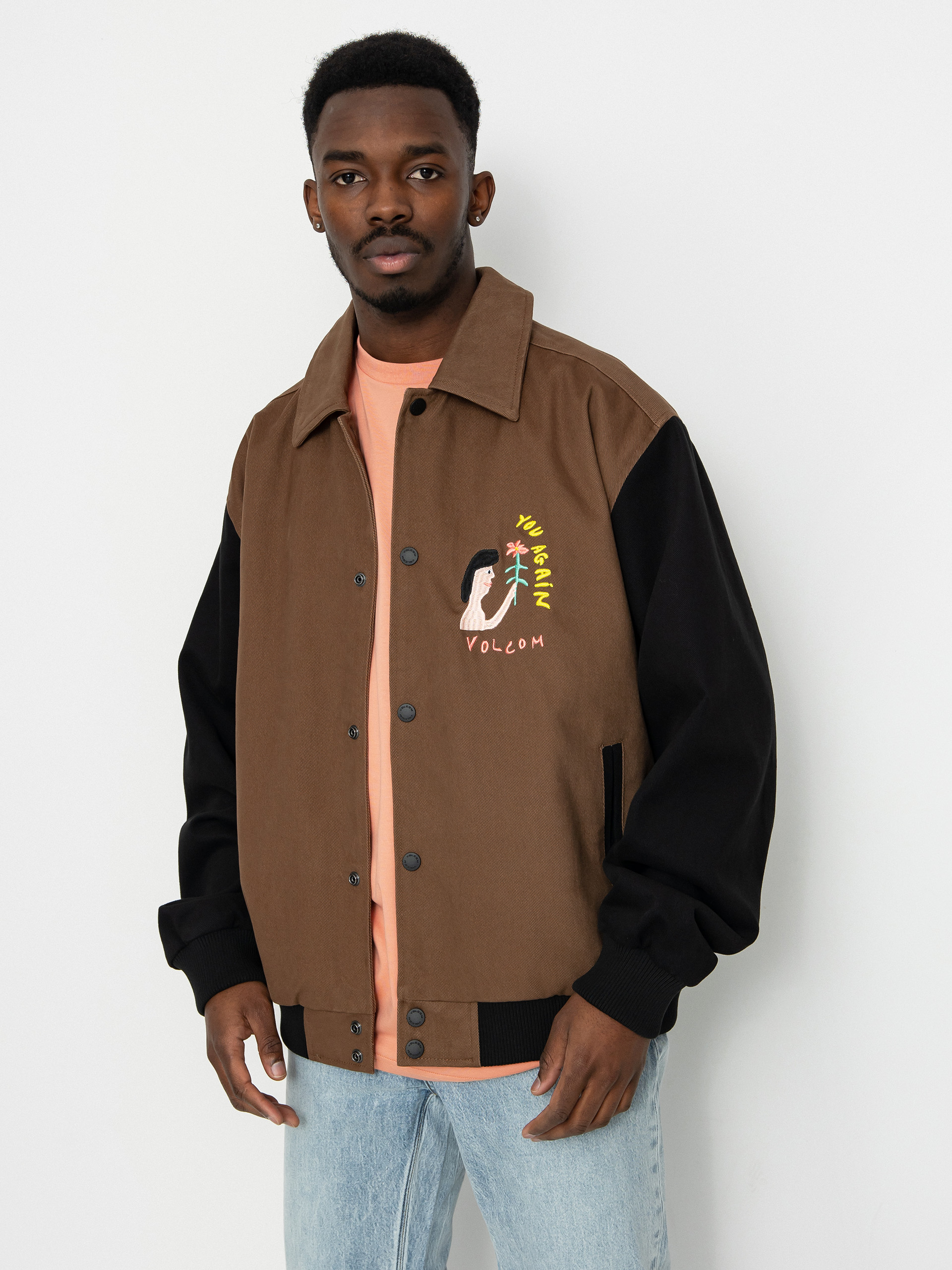 Kurtka Volcom Fa Arthur Longo (dark earth)