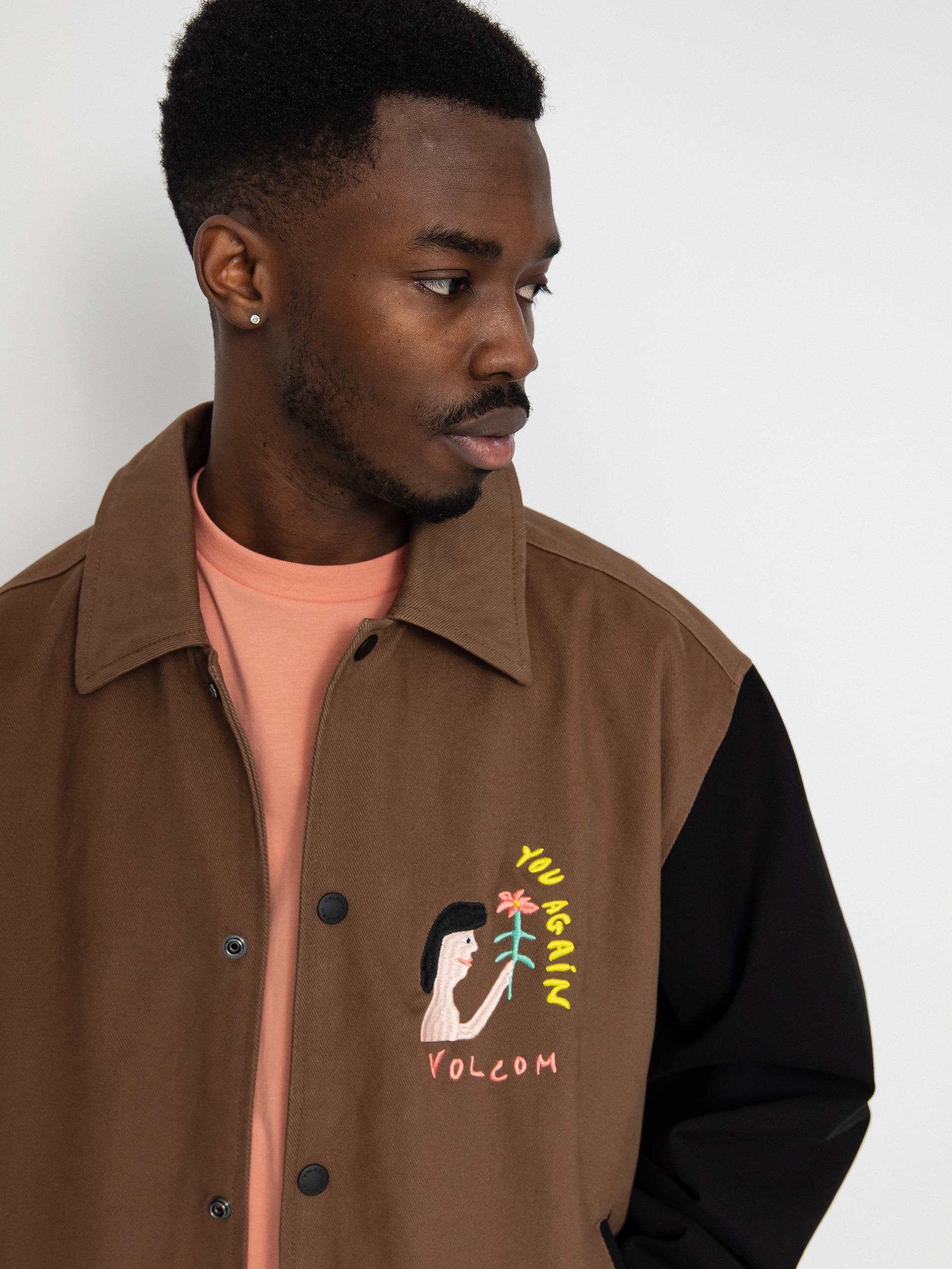 Kurtka Volcom Fa Arthur Longo (dark earth)