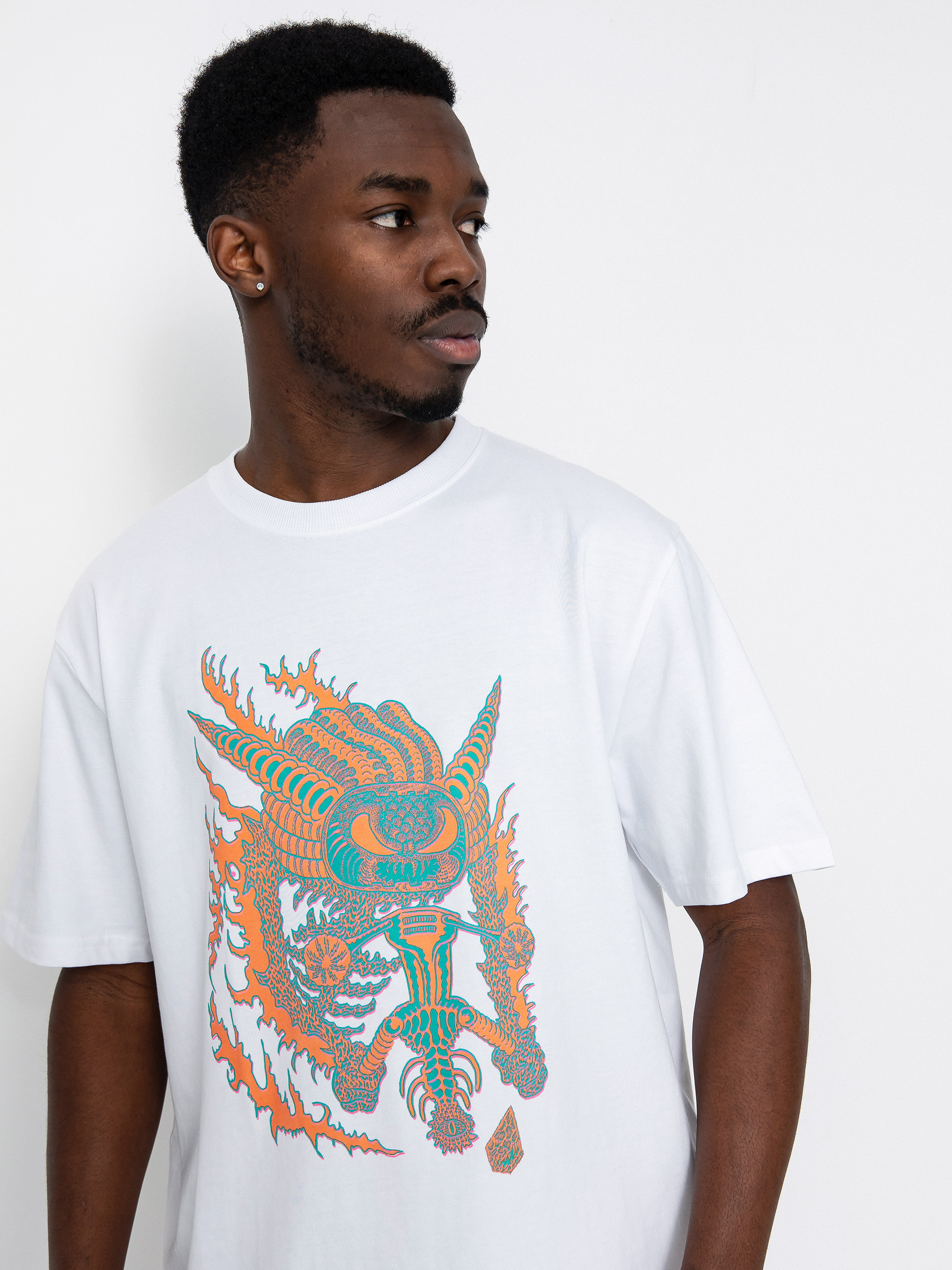 T-shirt Volcom Fa Tetsunori 1 (white)